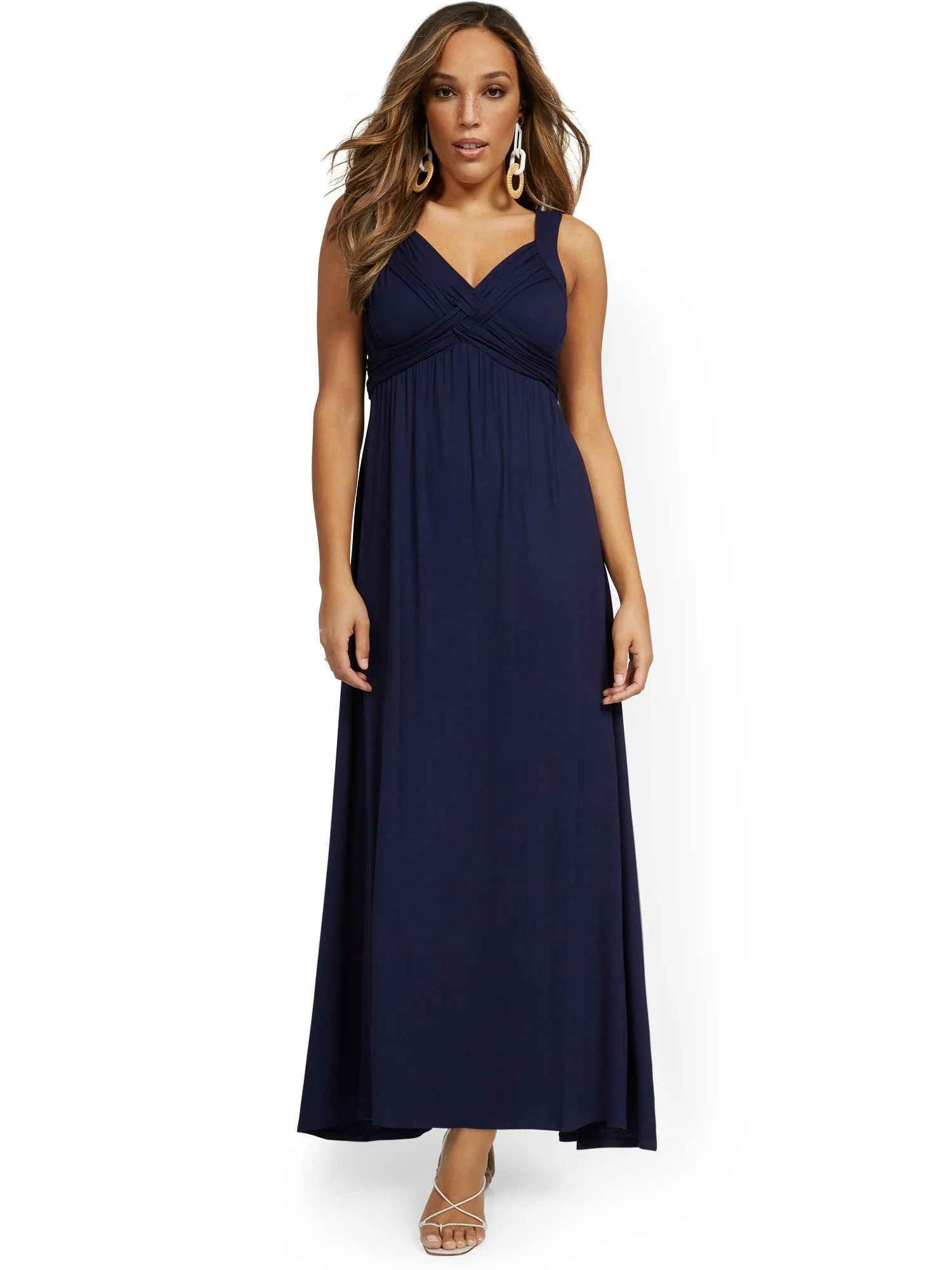 Petite Goddess Maxi Dress - Image 6