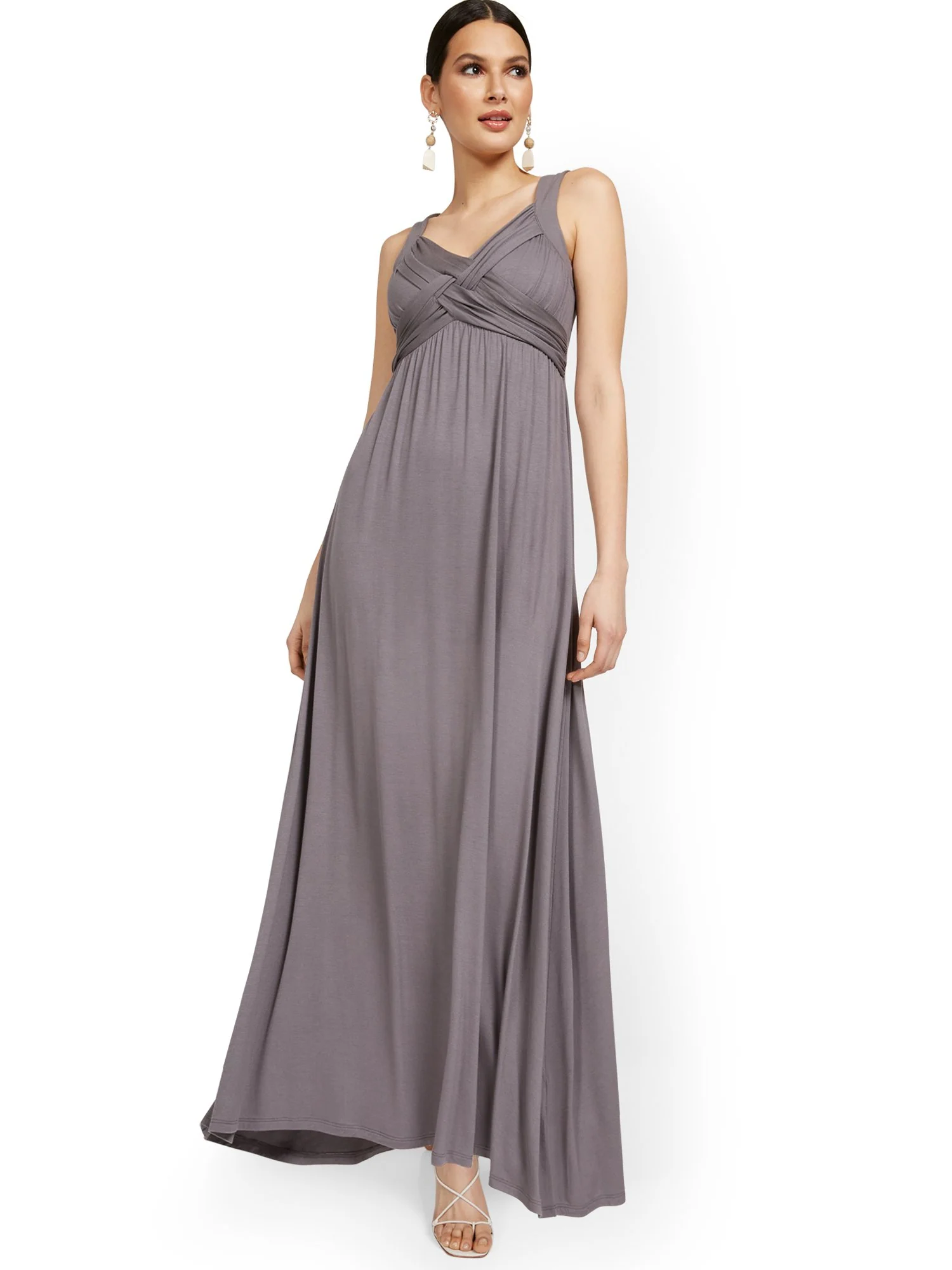 Petite Goddess Maxi Dress - Image 2