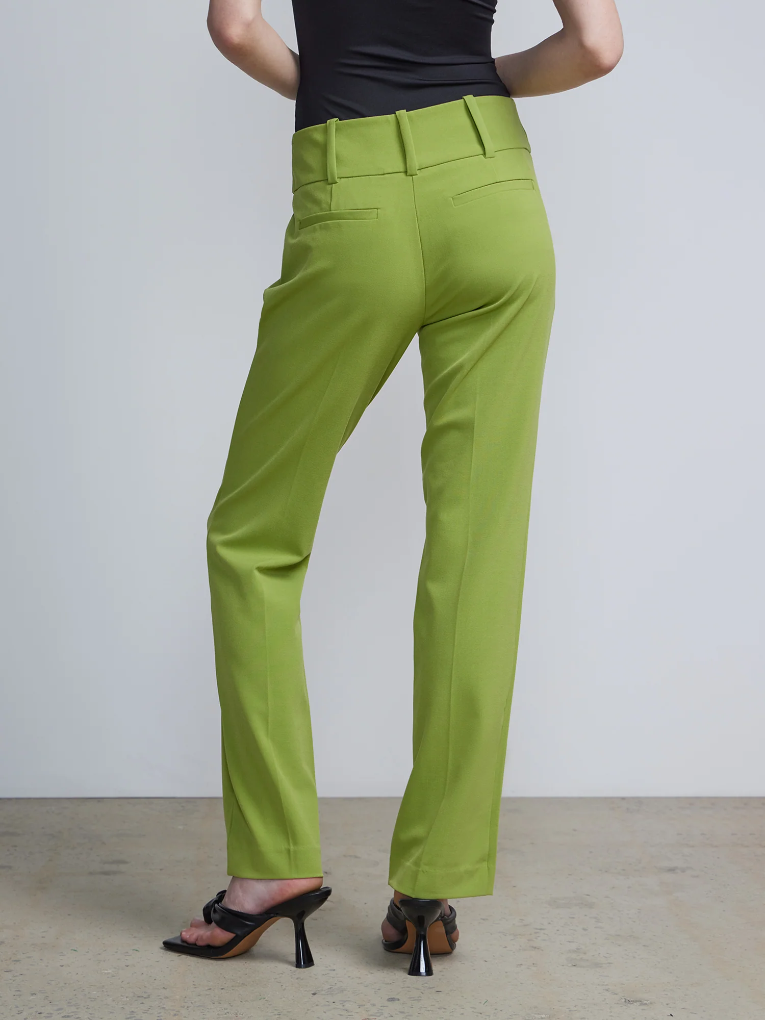 Petite High-Waisted Modern-Fit Straight-Leg Pant - Essential Stretch - Image 19