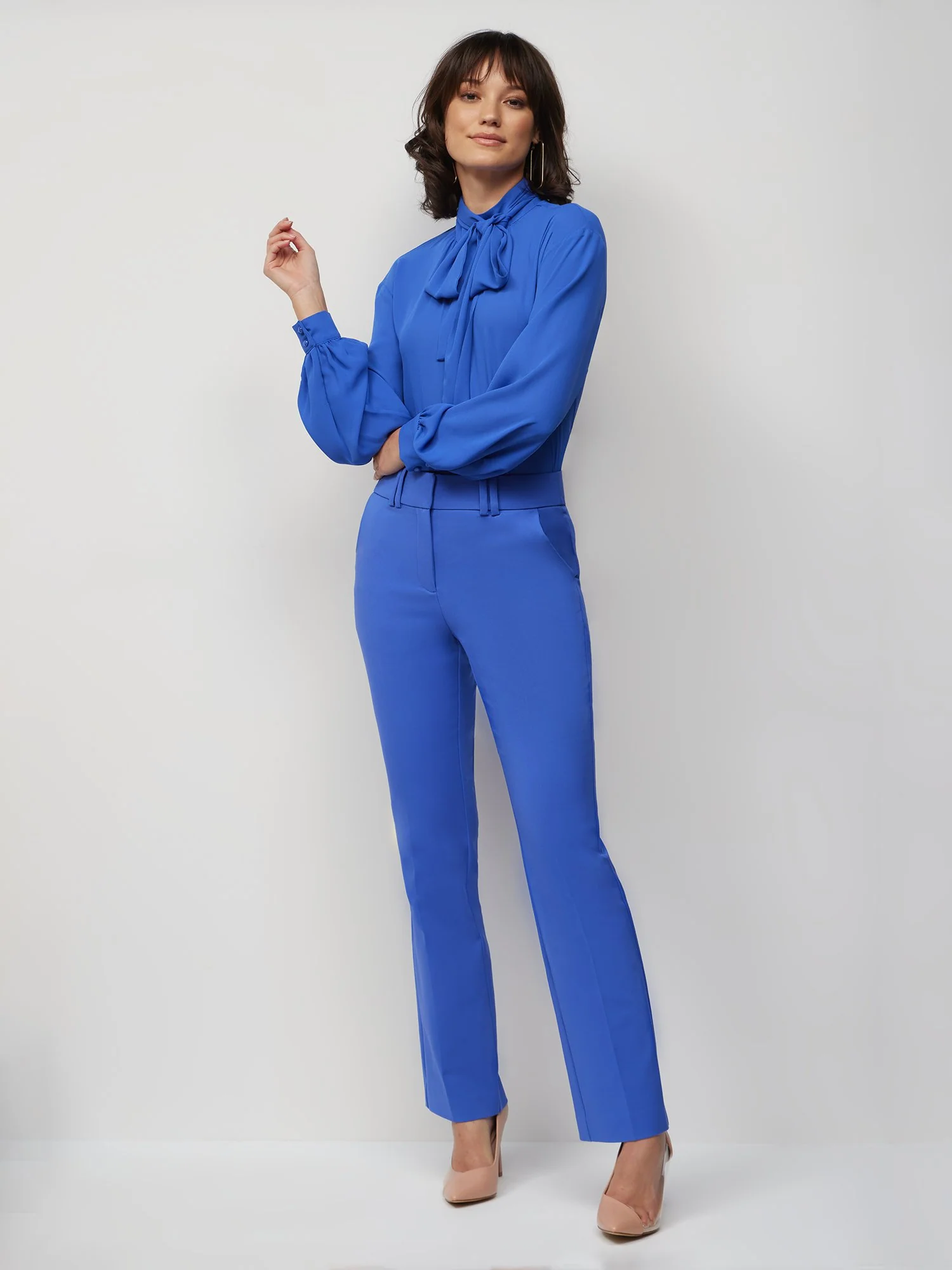 Petite High Rise Straight-Leg Pant - All Season Stretch - Image 11