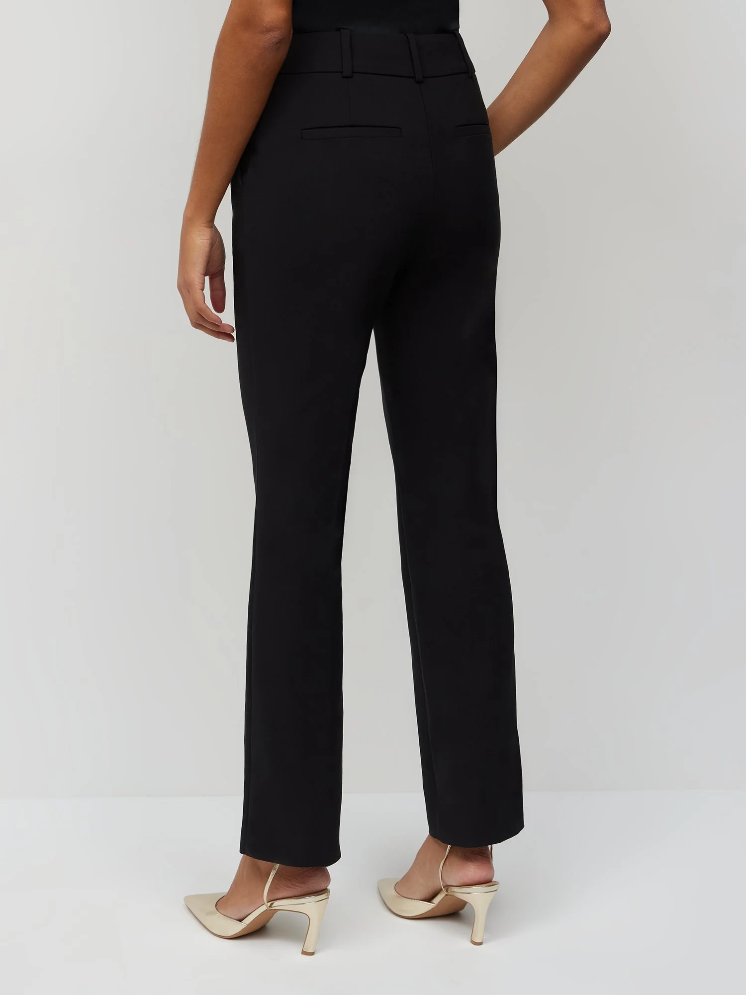 Petite High Rise Straight-Leg Pant - All Season Stretch - Image 2