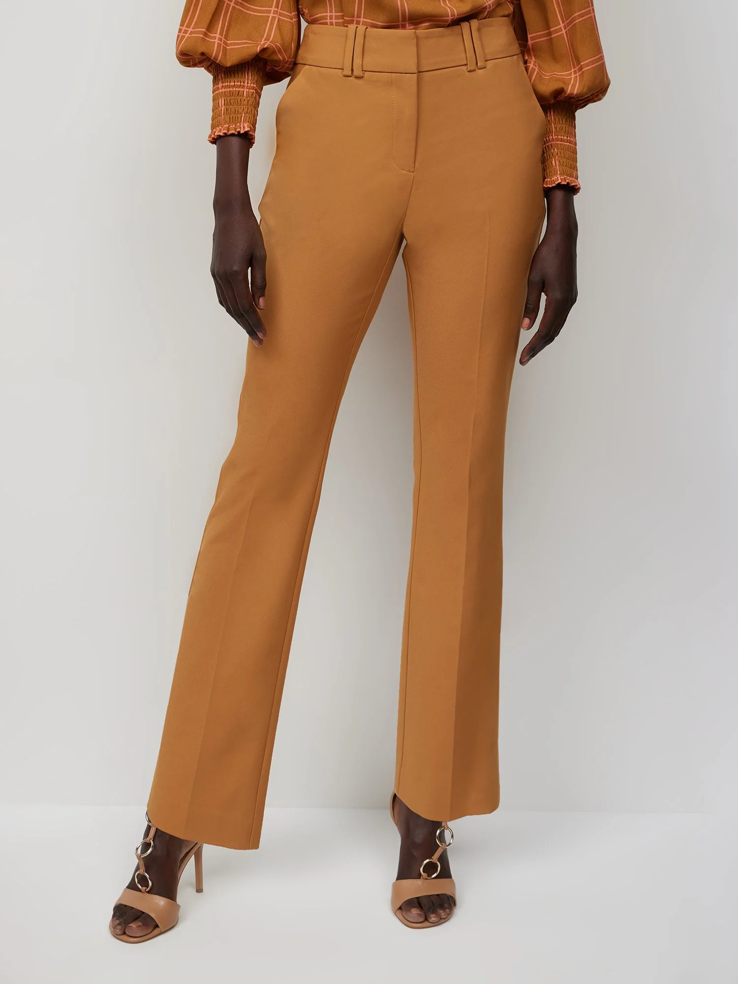 Petite High Rise Straight-Leg Pant - All Season Stretch - Image 6