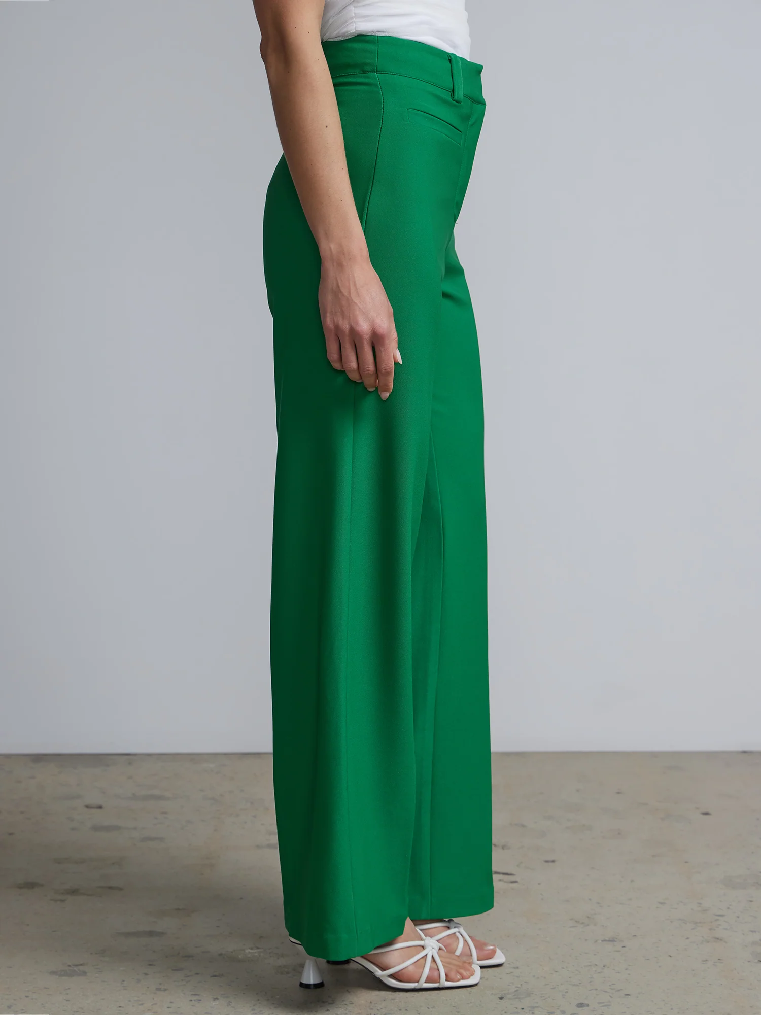 Petite High-Waisted Wide-Leg Pant - Premium Stretch - Image 16