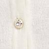 Petite Jeweled-Button Chelsea Crewneck Cardigan - Image 7