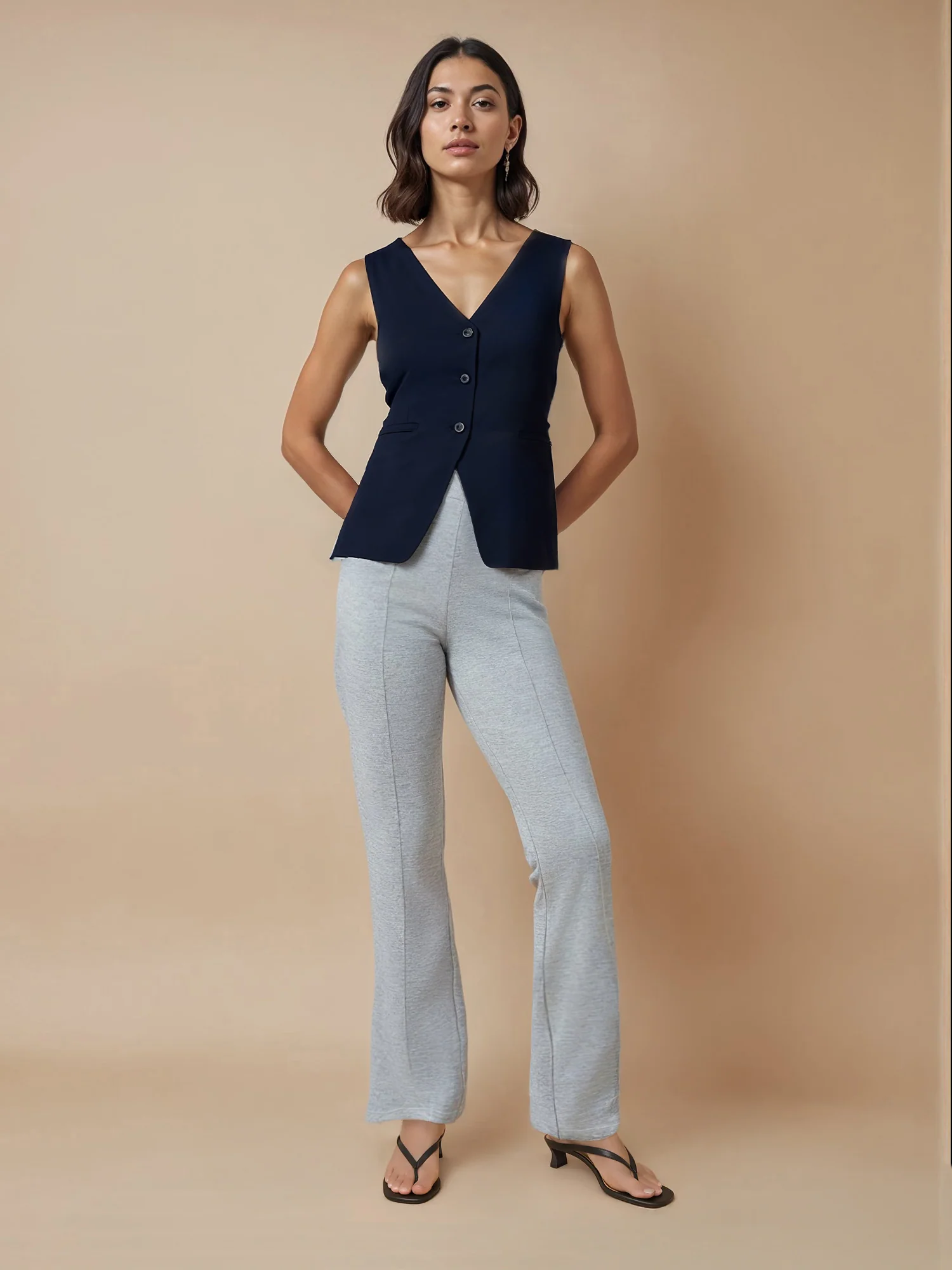 Petite Ponte Bootcut High Rise Pant - Image 23