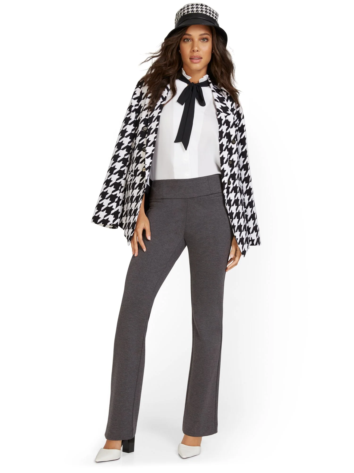 Petite Pull-On Bootcut Ponte Pant - Superflex - Image 4