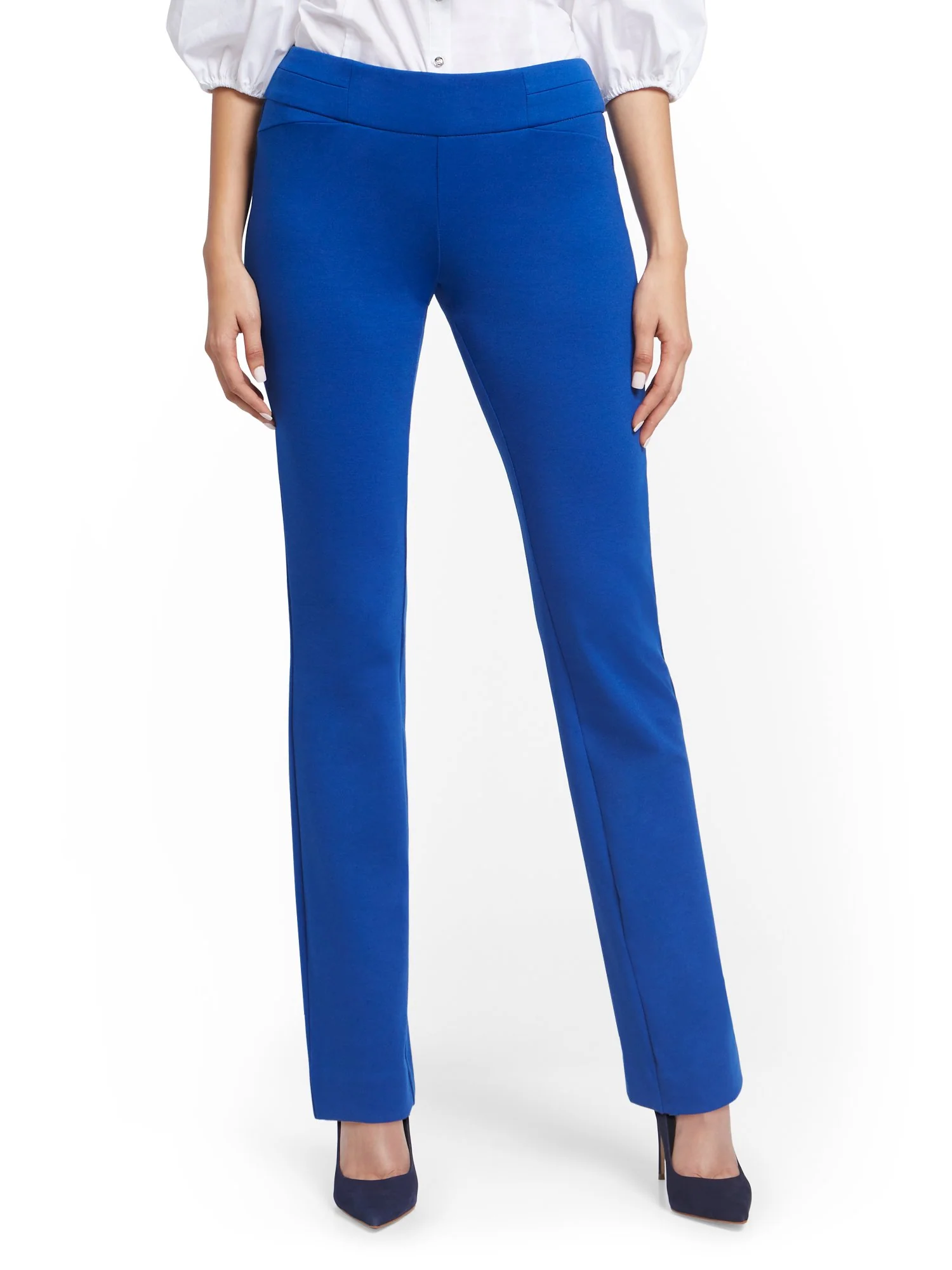 Petite Pull-On Straight-Leg Pant - Superflex - Image 12