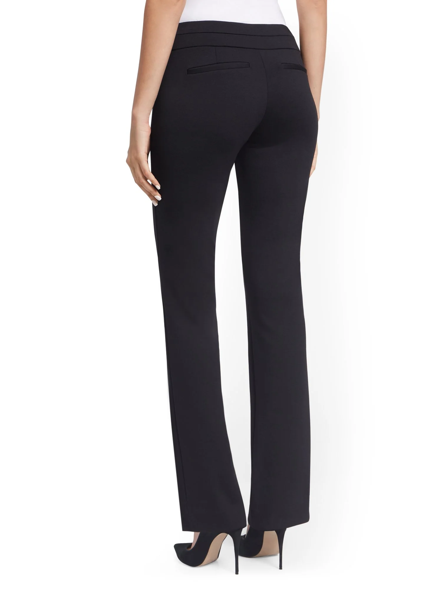 Petite Pull-On Straight-Leg Pant - Superflex - Image 2