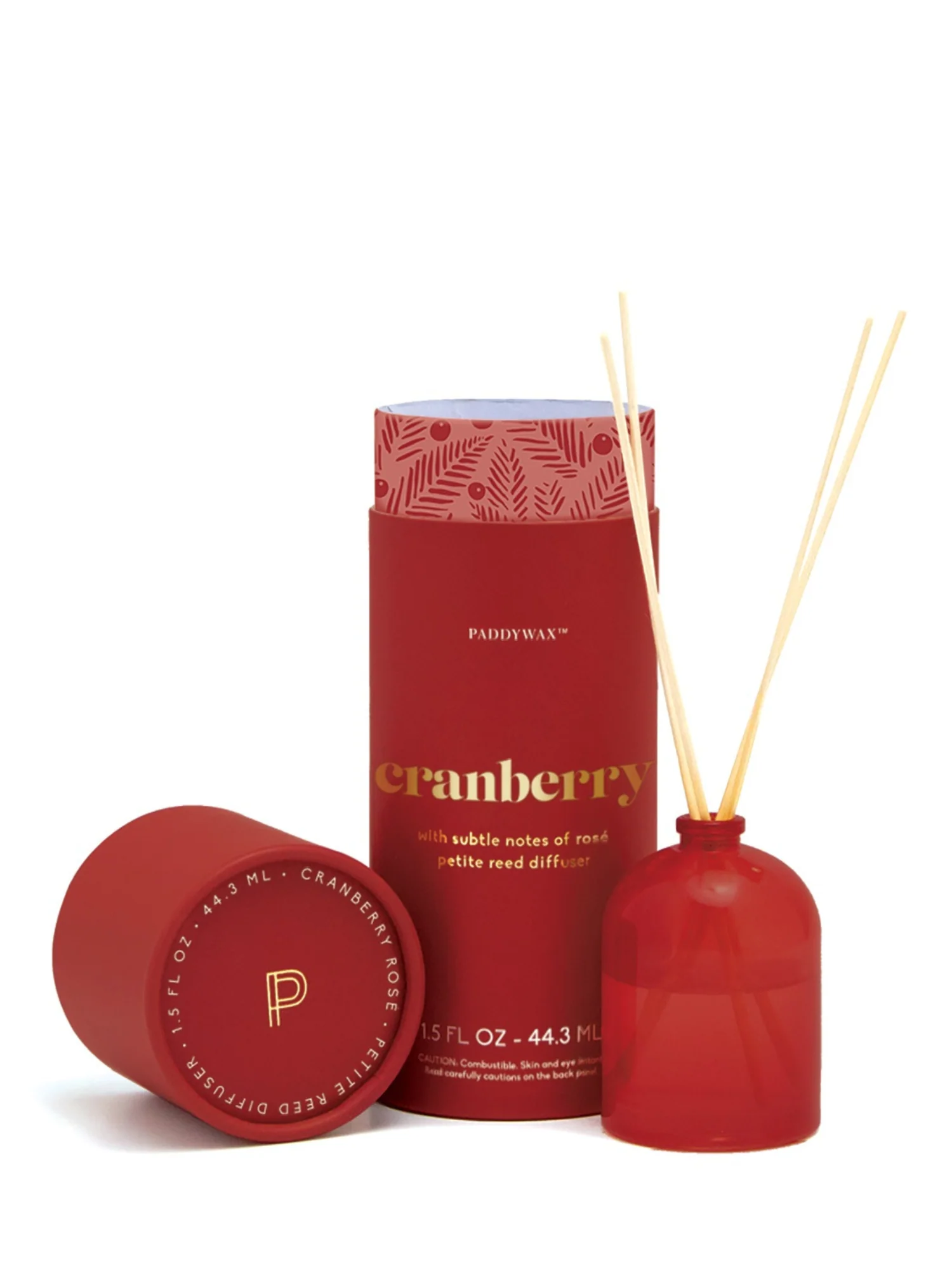 Paddywax Petite Reed Diffuser, Cranberry - Brands We Love