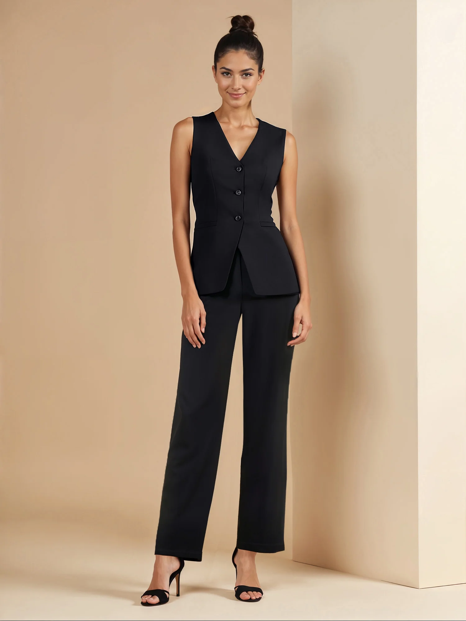 Petite Straight Fit Ponte Pant - Image 13