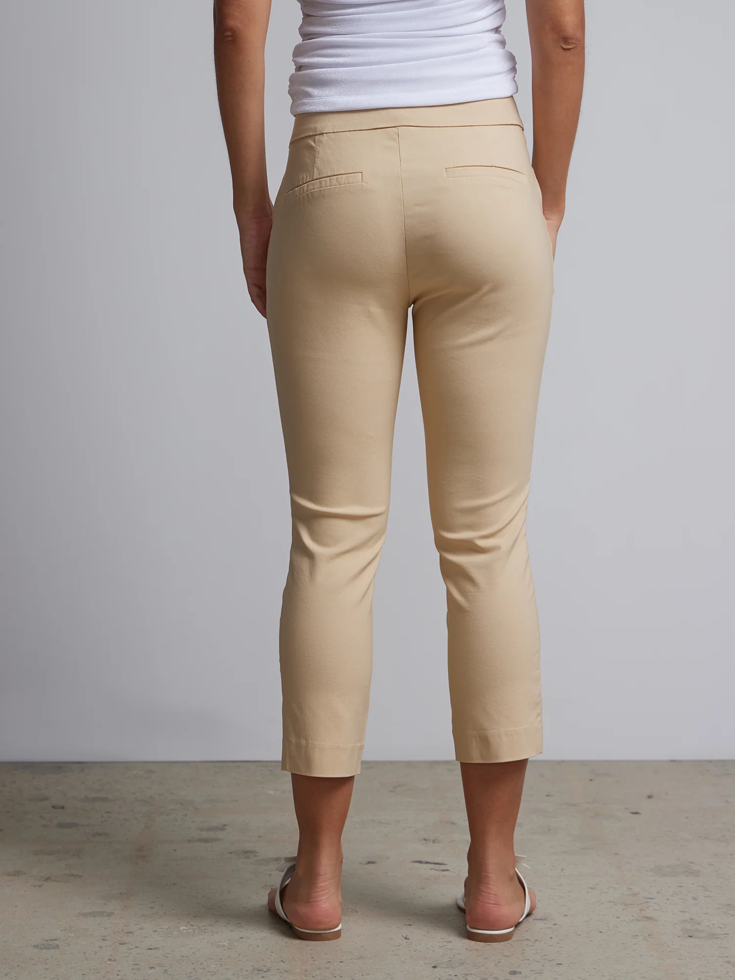 Petite Whitney High-Waisted Pull-On Slim-Leg Capri Pant - Image 15
