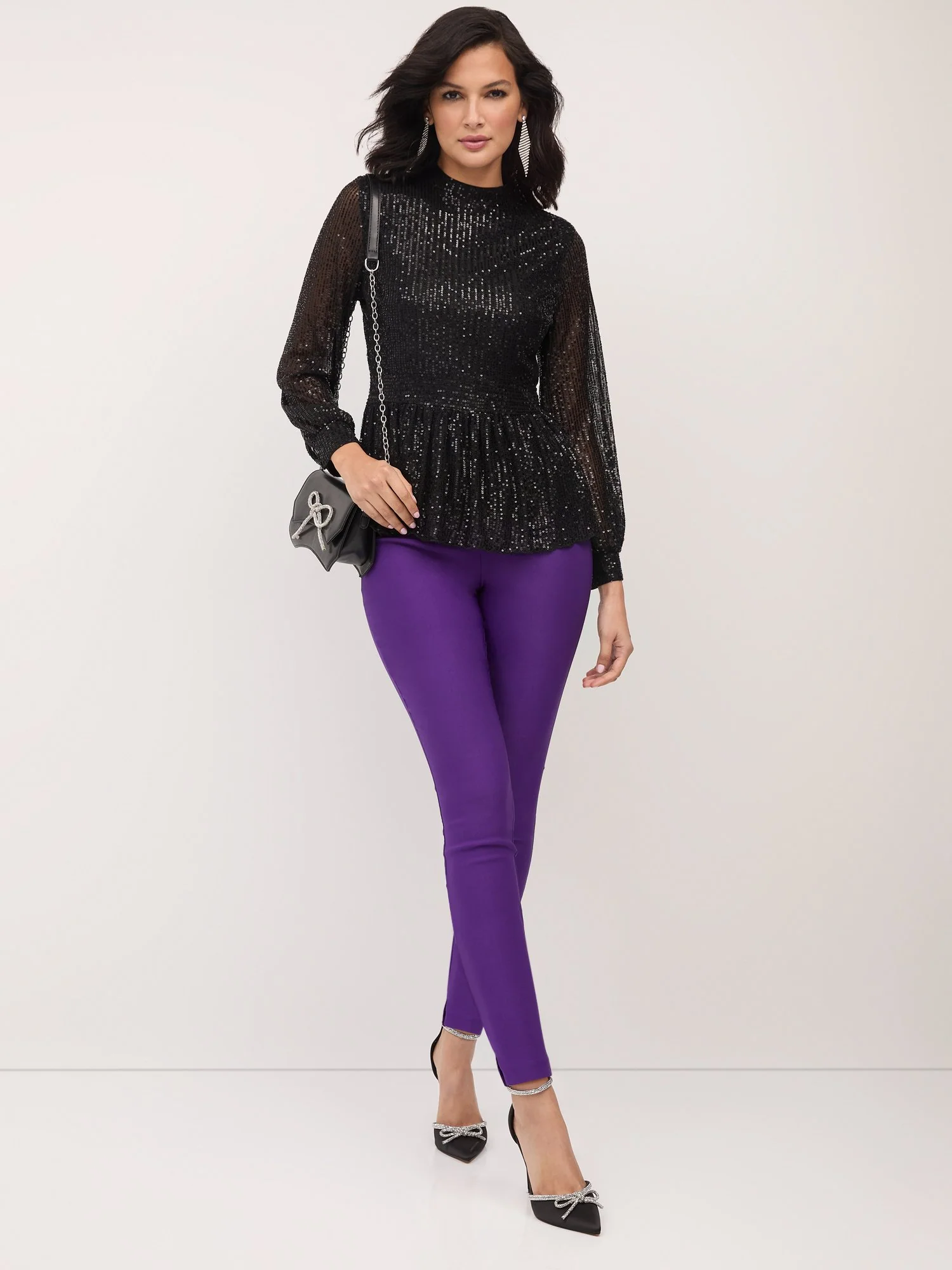 Petite Whitney High-Waisted Pull-On Slim-Leg Pant - Image 22