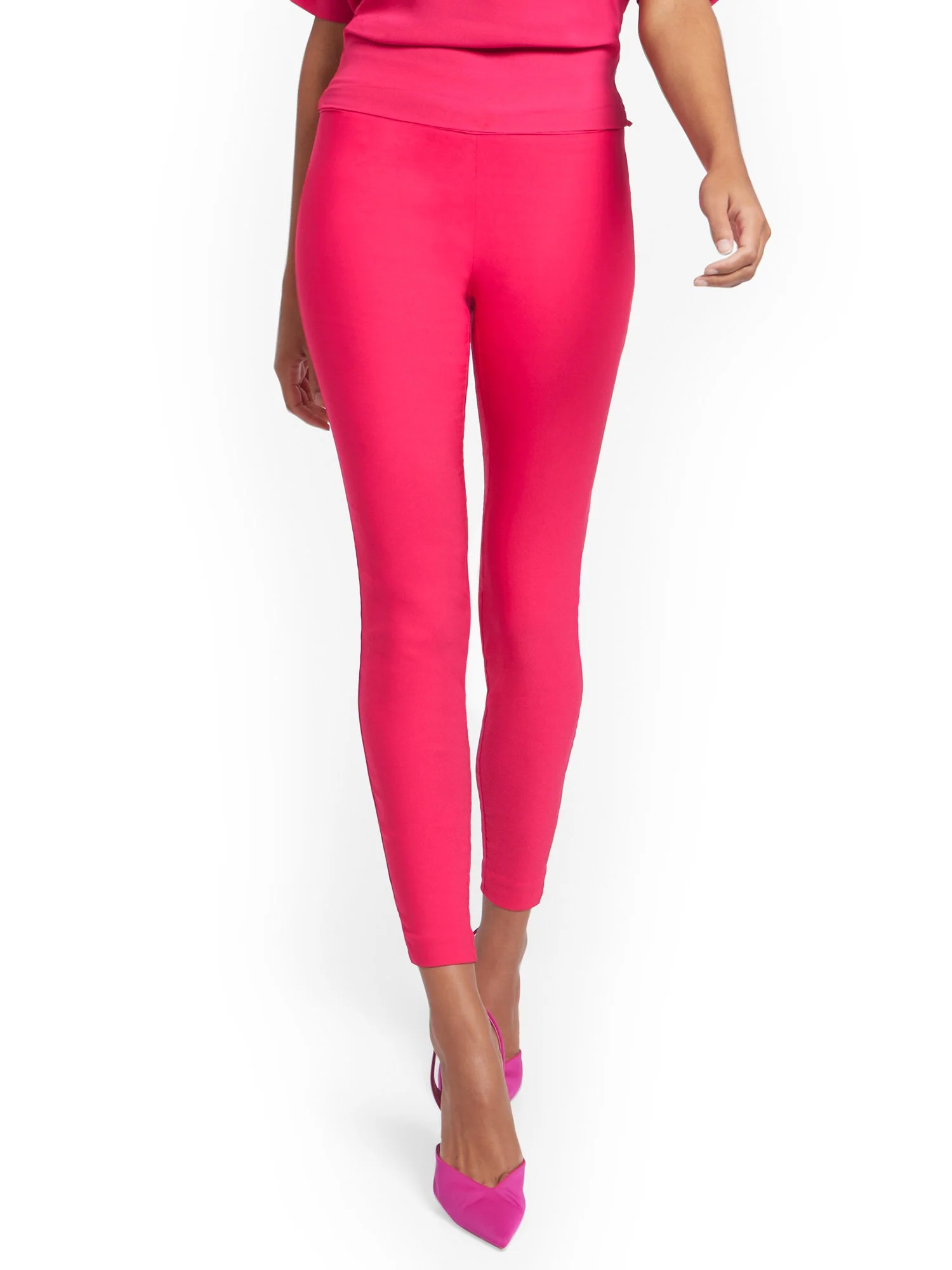 Petite Whitney High-Waisted Pull-On Slim-Leg Pant - Image 22