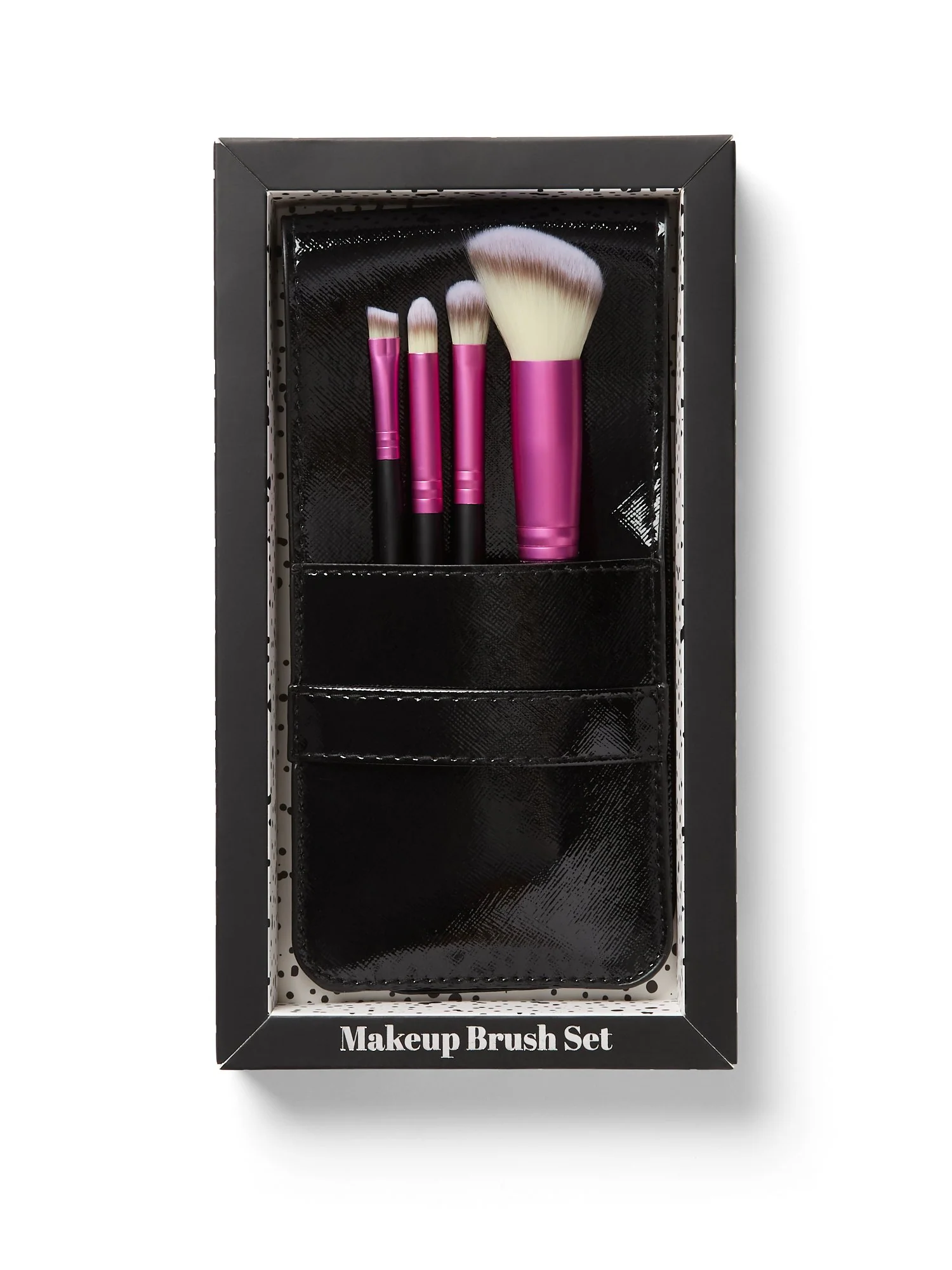 Pink 4-Piece Brush Set