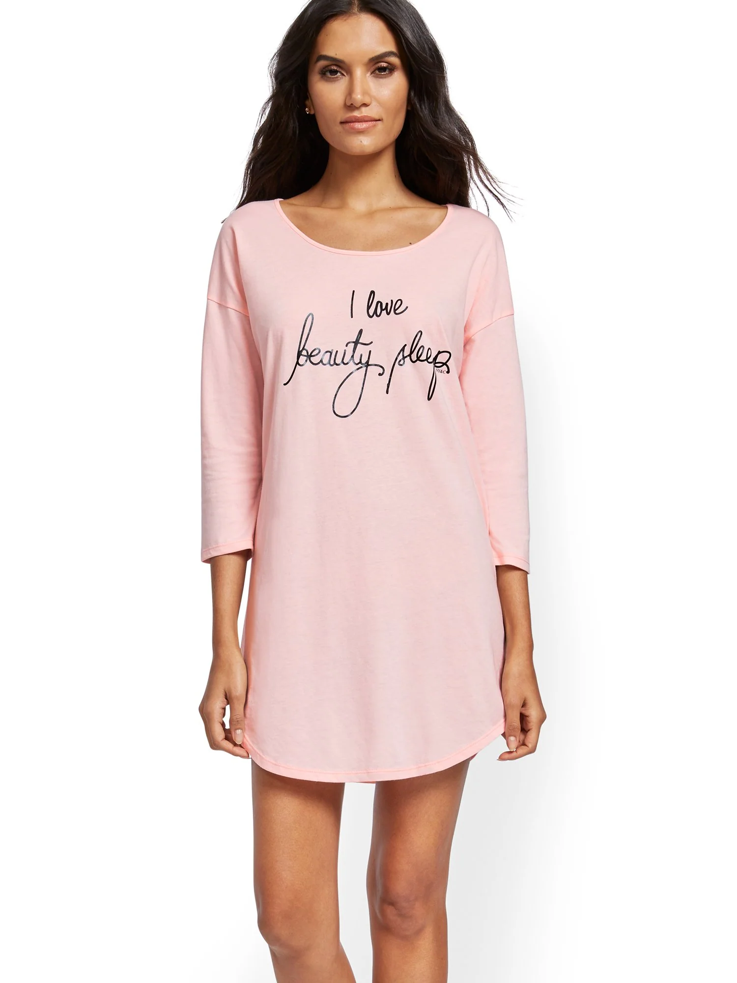 Pink 'Beauty Sleep' Sleep Dress