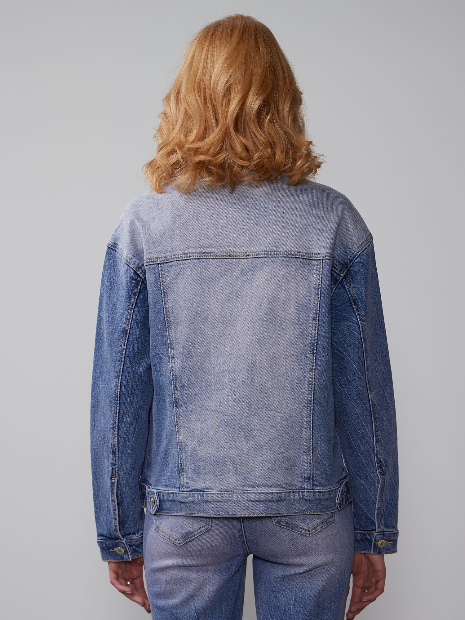 Light Wash Denim Jacket - Image 4
