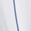 Pinstriped Split-Neck Blouse - Image 10