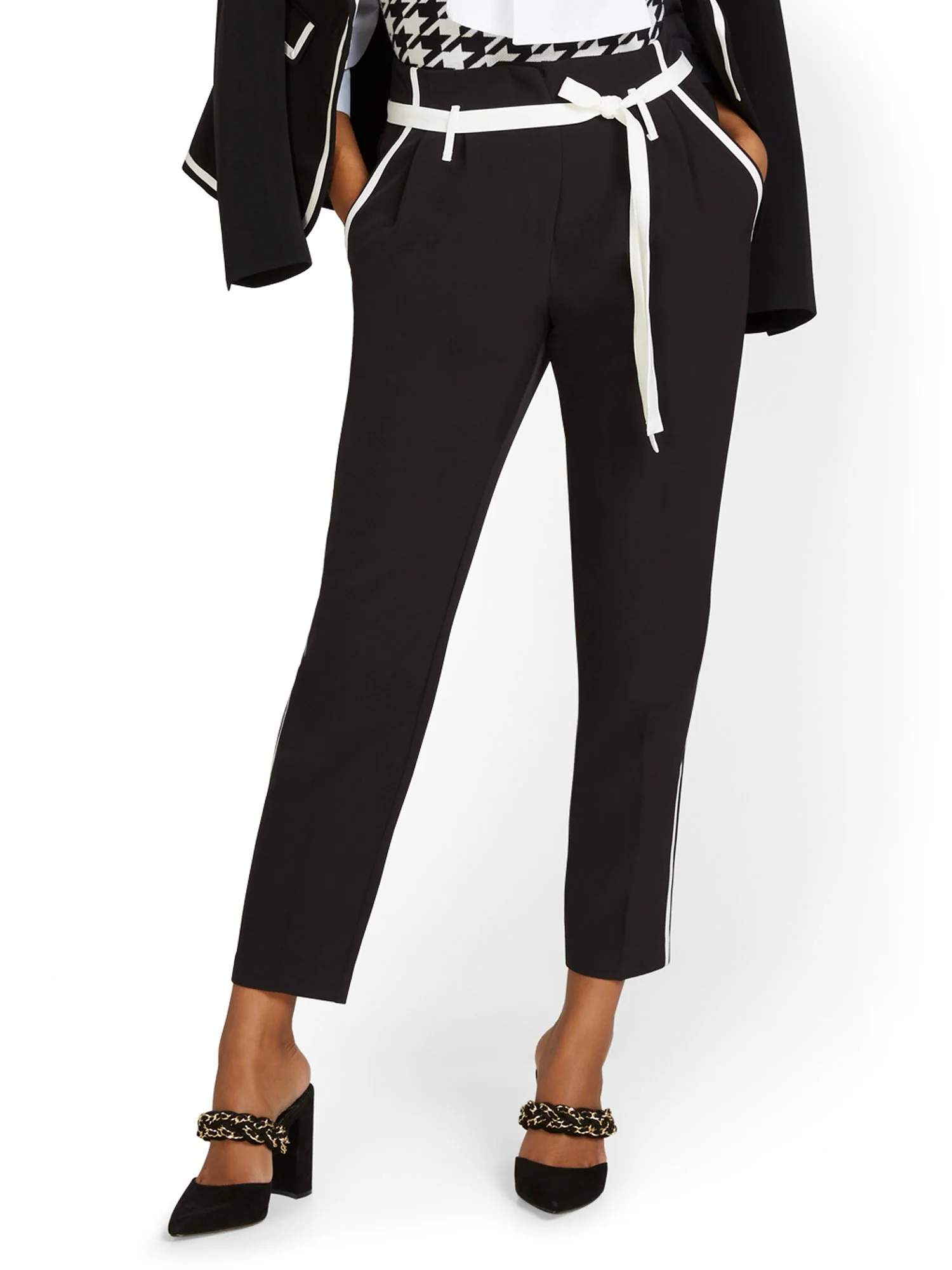 Piped Ankle Pant - Image 2