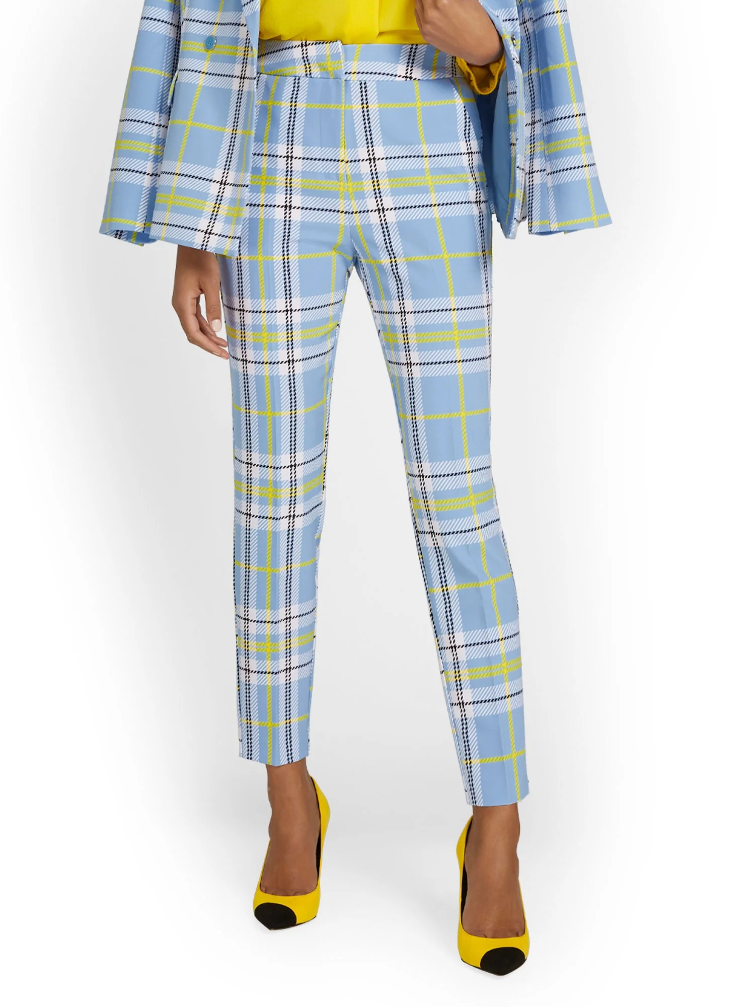Plaid Ankle Pant - Image 2