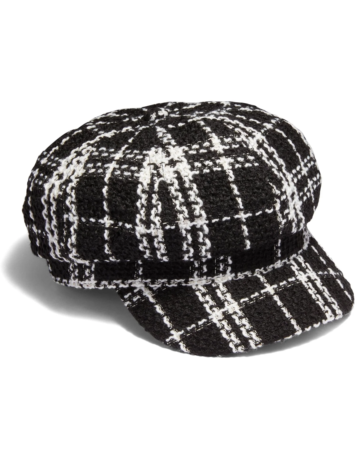 Plaid Cabbie Hat