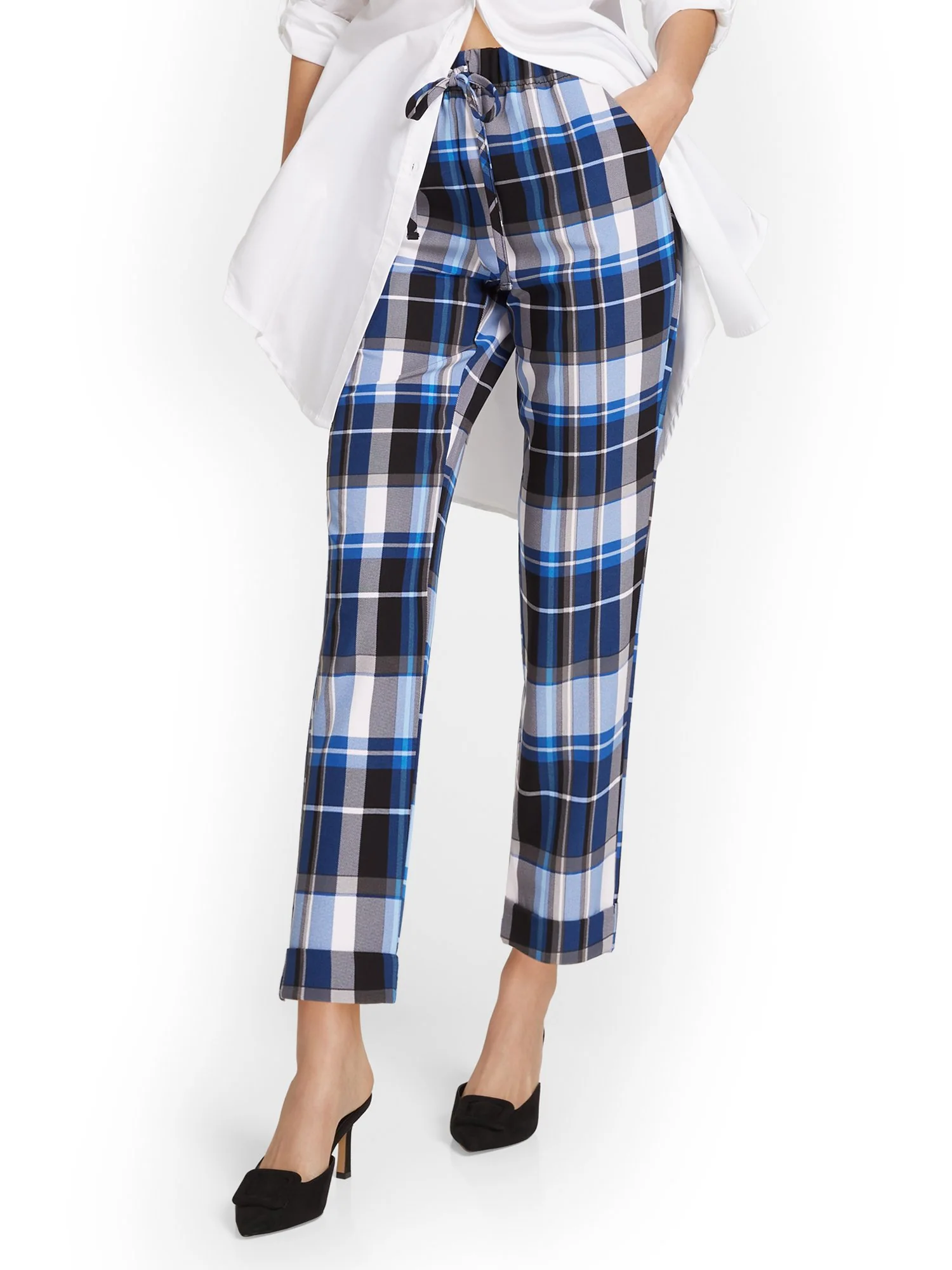 Plaid Jogger Pant