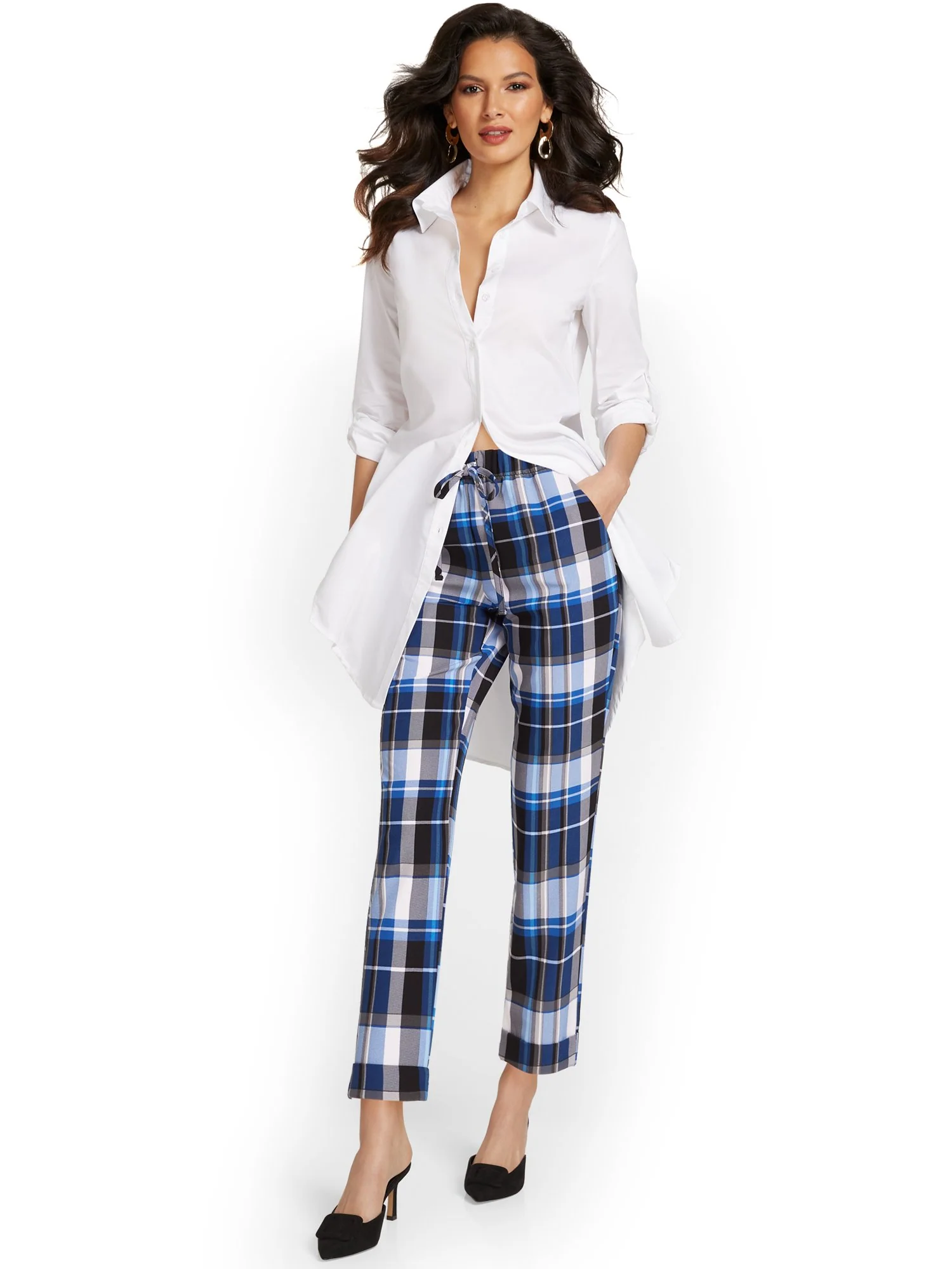 Plaid Jogger Pant - Image 4
