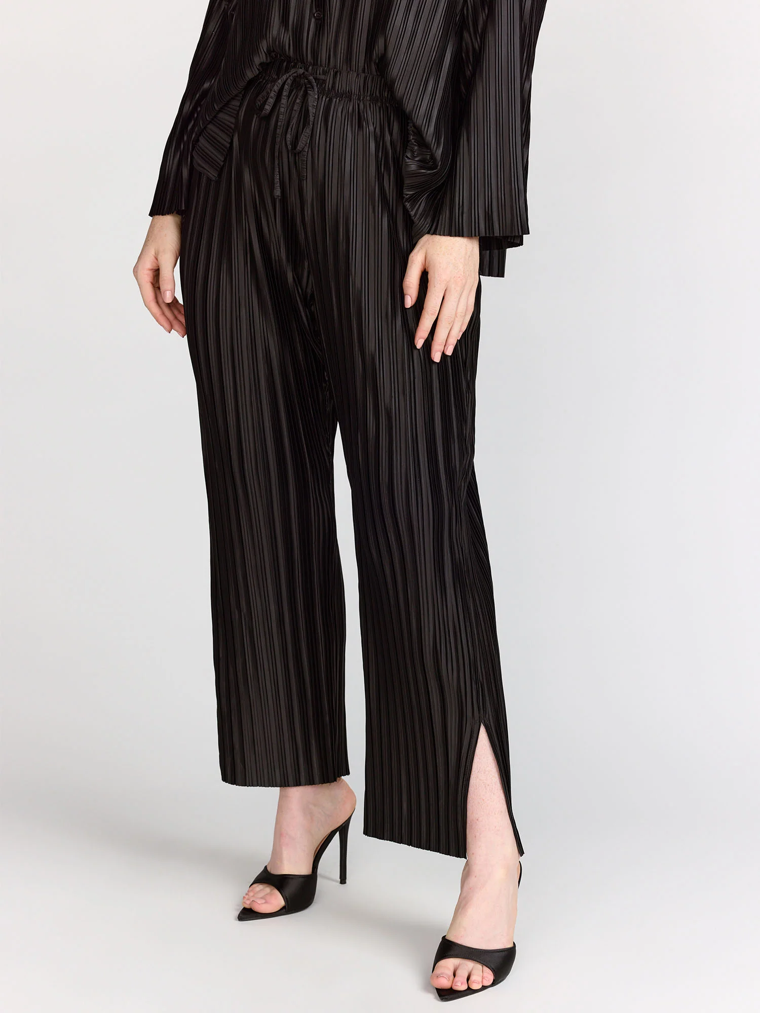 Dress Forum Plissé Pleated Wide Leg Pants - Brands We Love - Image 2