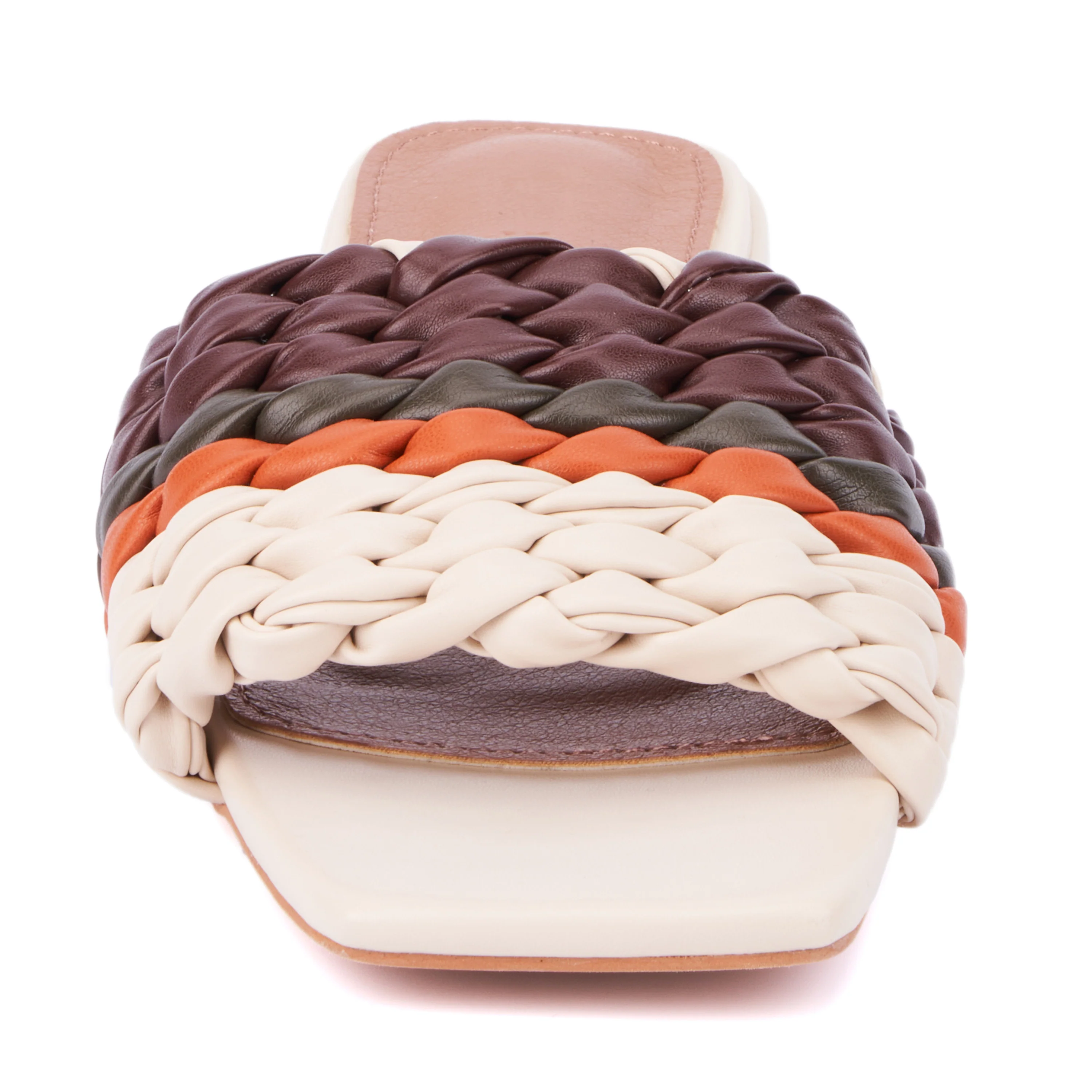 Polly Woven Slide Flat Sandal - Image 7