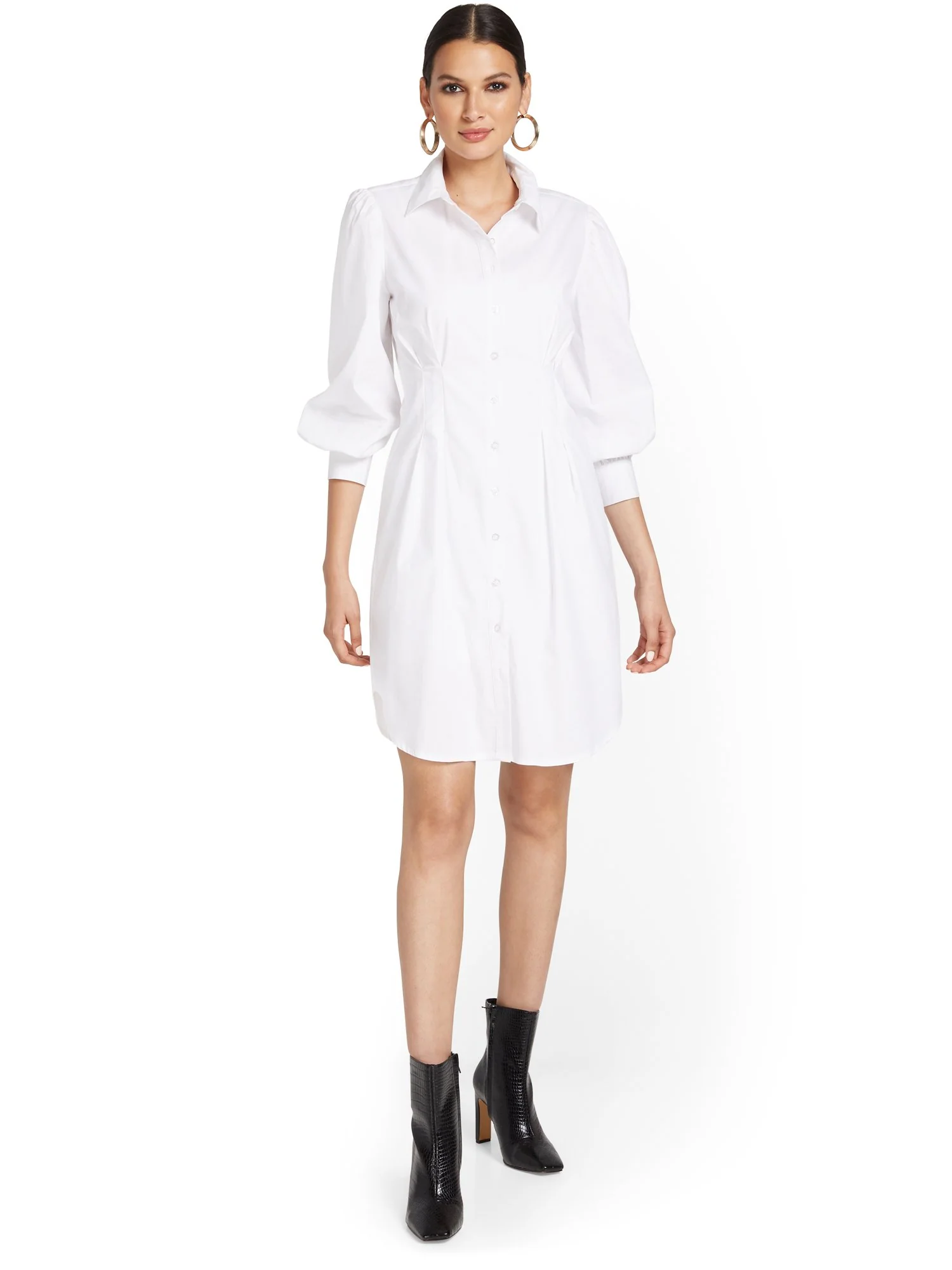 Poplin Corset Dress