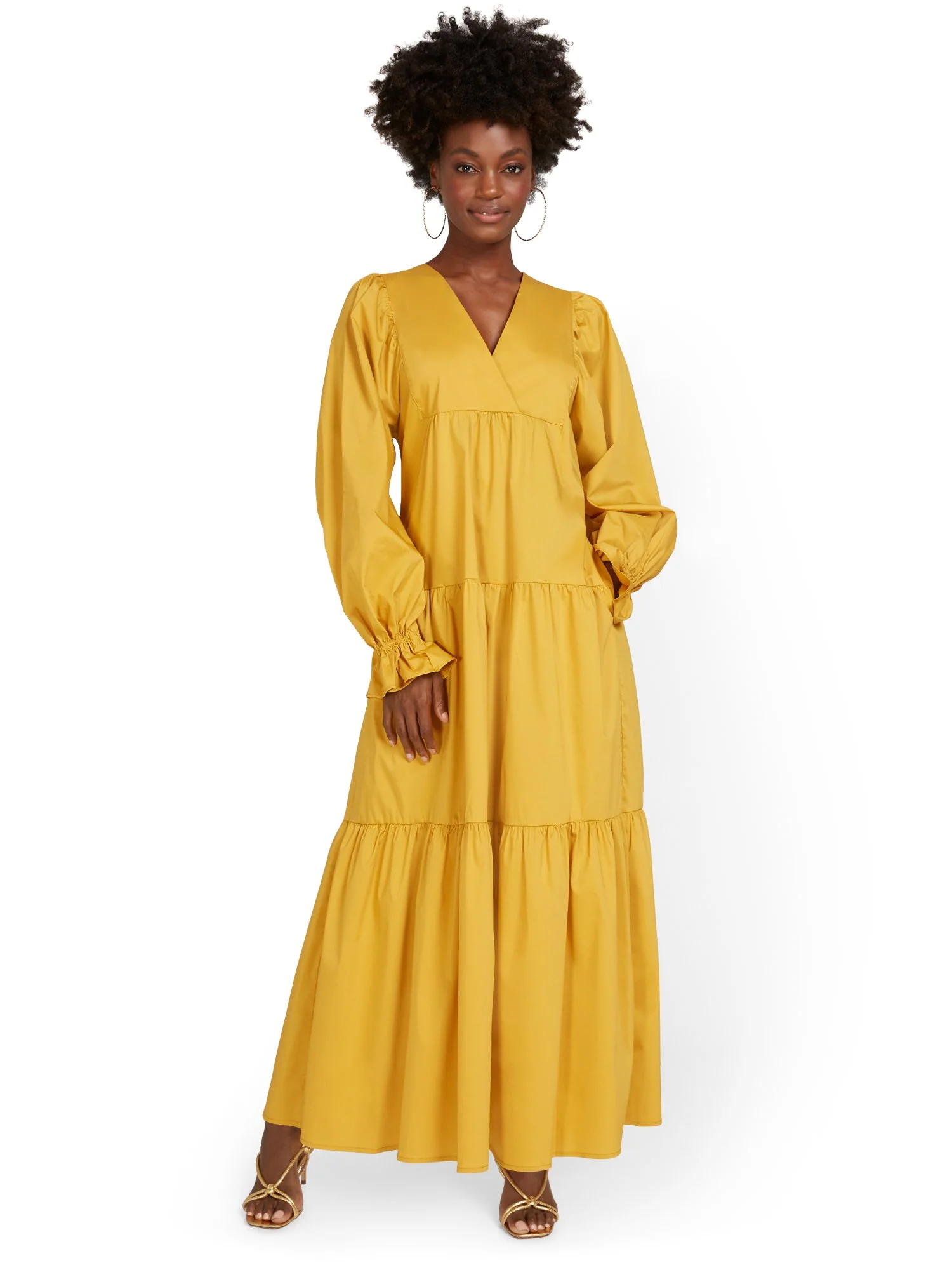 Poplin Maxi Dress - Image 6
