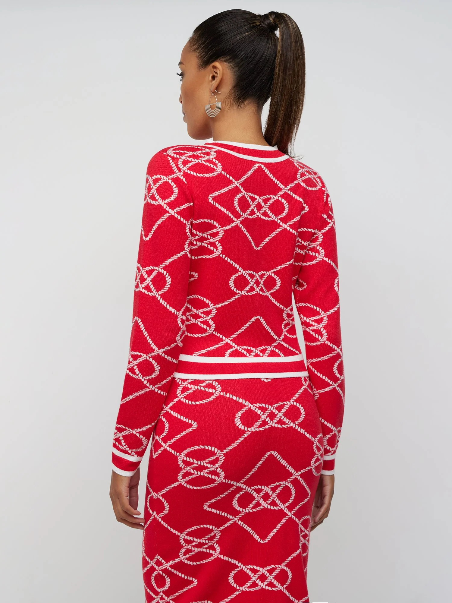 Printed Pullover Sweater - Image 2