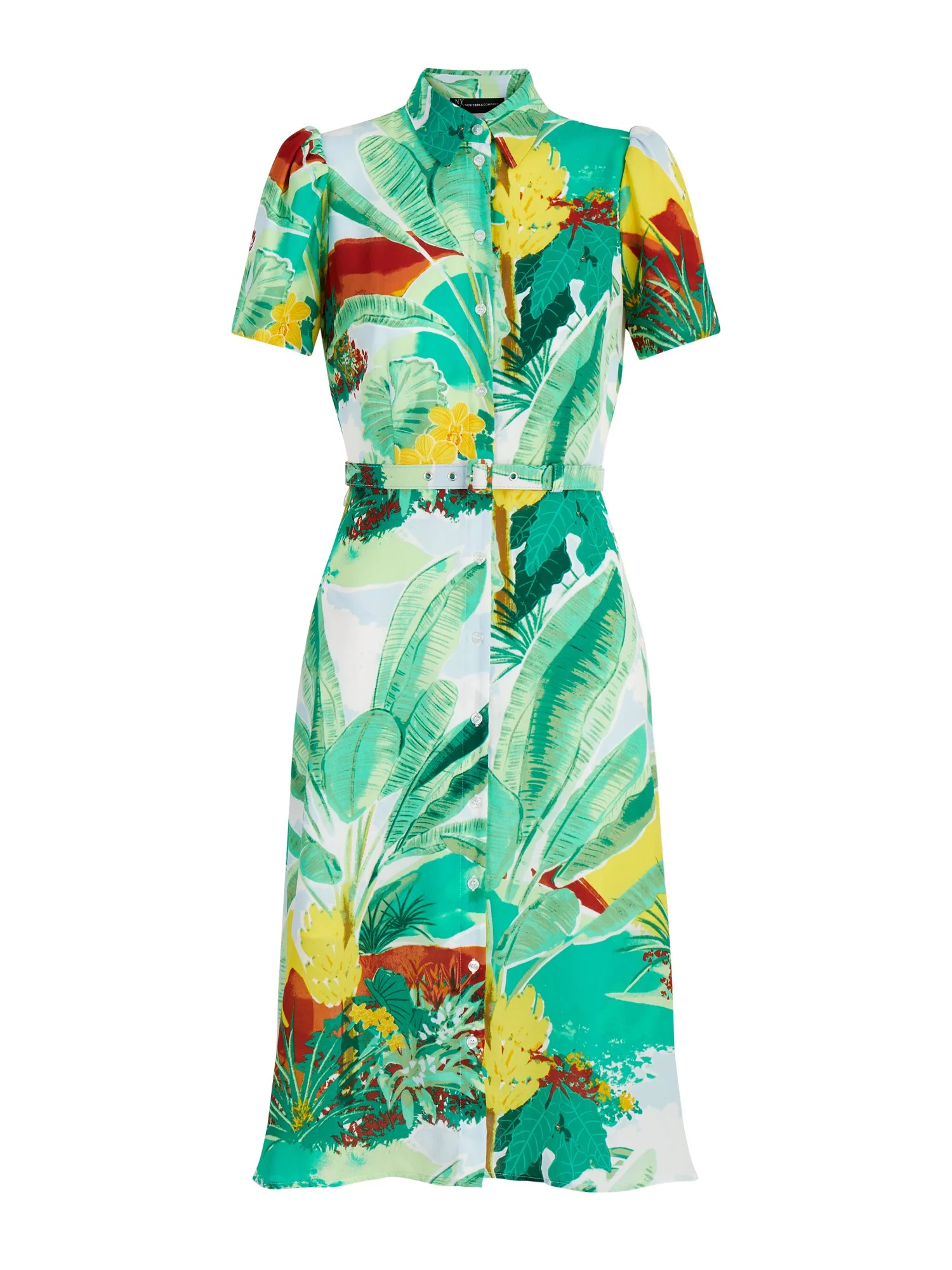 Printed Shirtdress - The NY&C Legacy Collection - Image 2