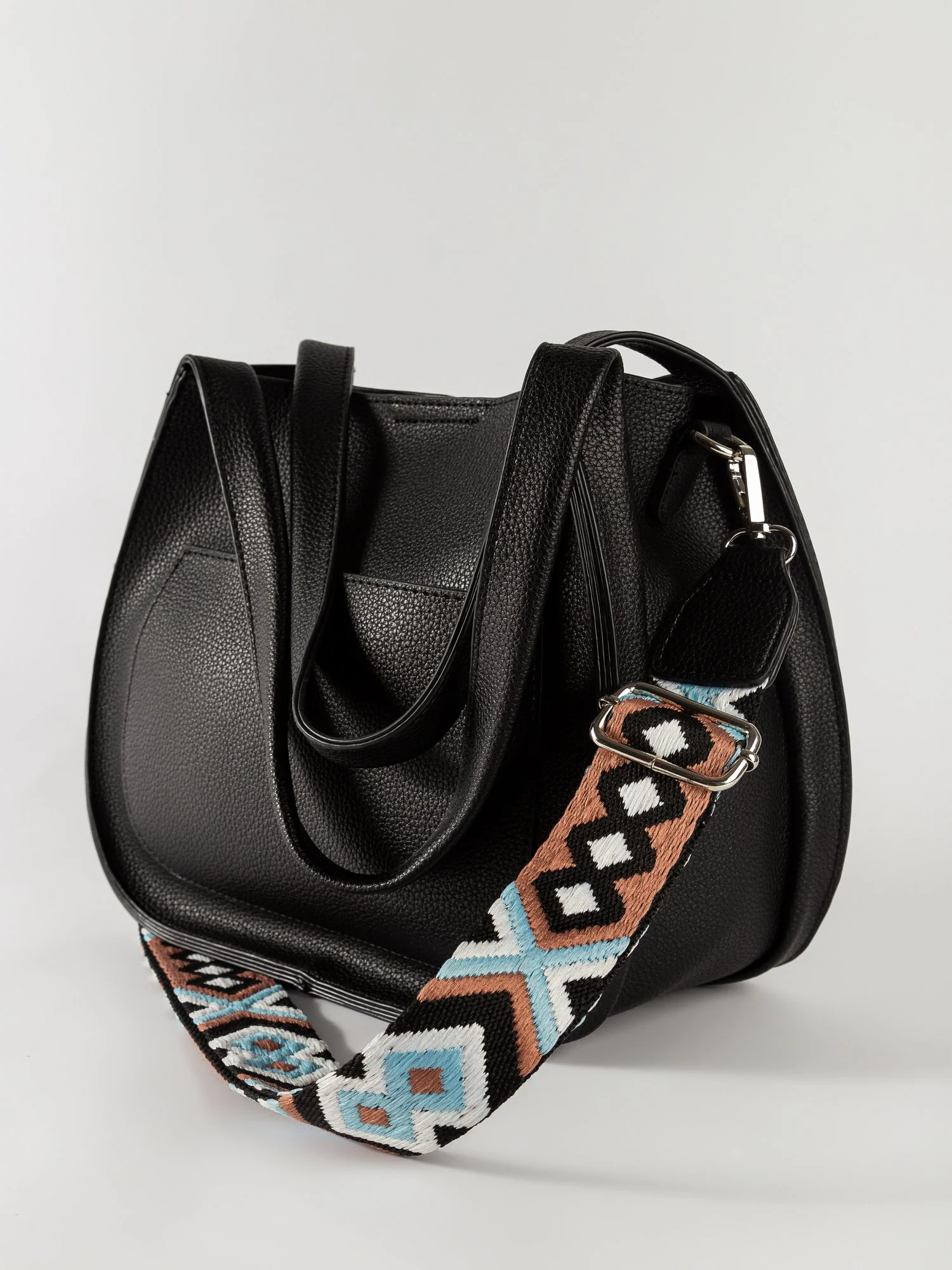 Street Level Printed-Strap Shoulder Bag - Brands We Love - Image 3