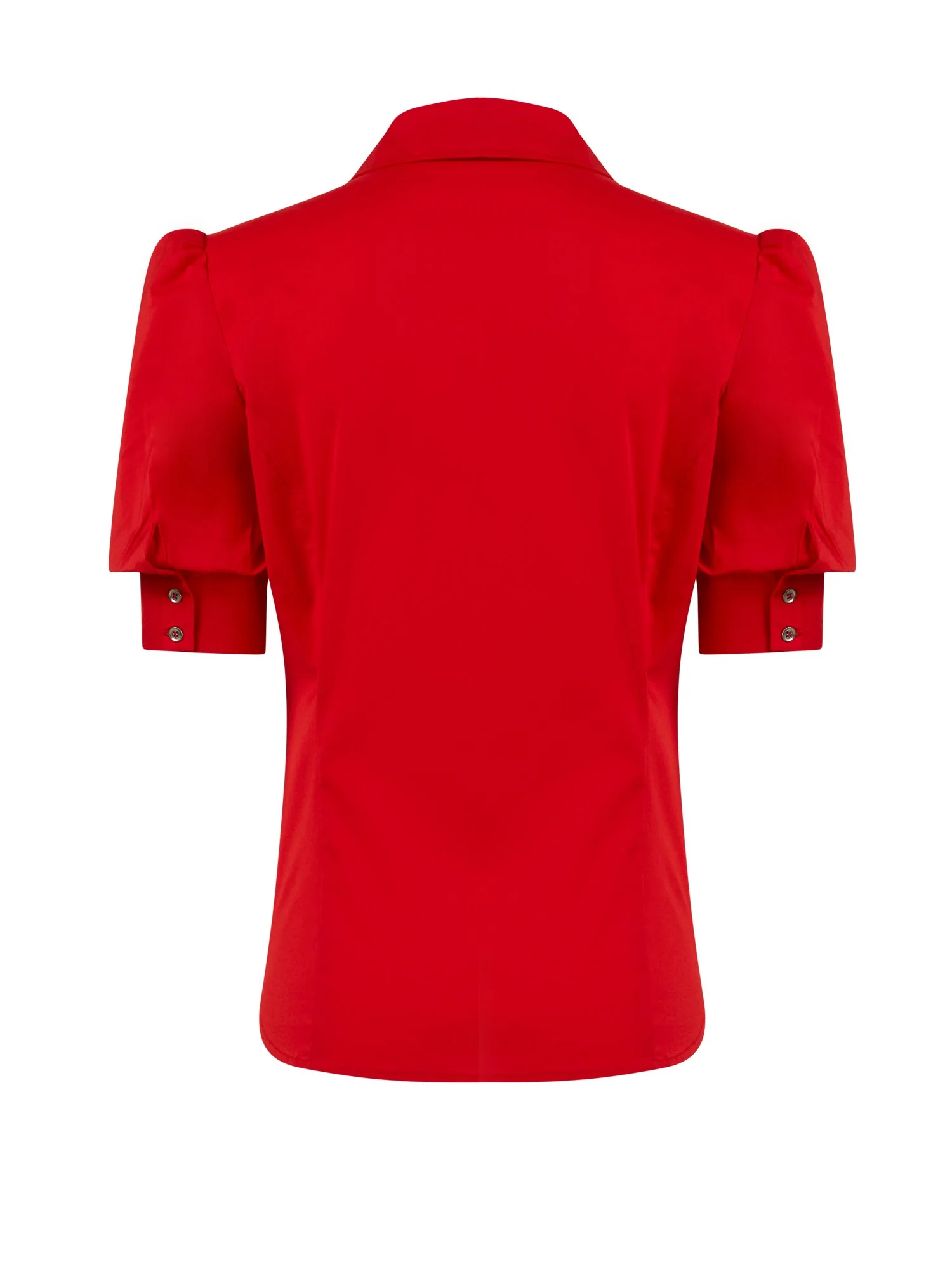 Puff-Sleeve Madison Stretch Shirt - No Gap - 7th Avenue - Image 12
