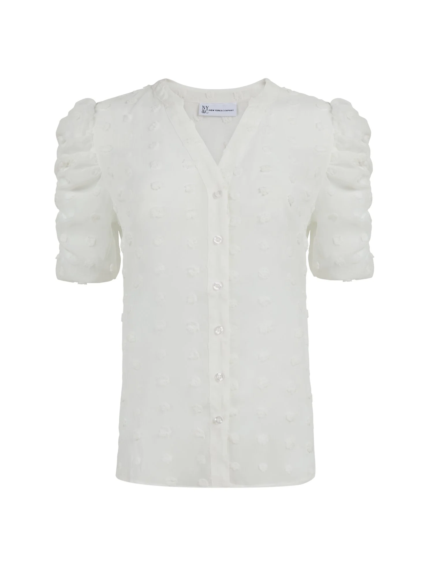 Puff-Sleeve Shirt - Image 2