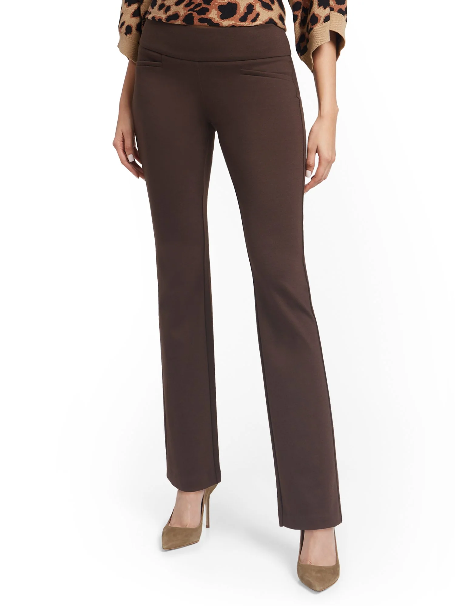 Pull-On Bootcut Ponte Pant - Superflex - Image 19