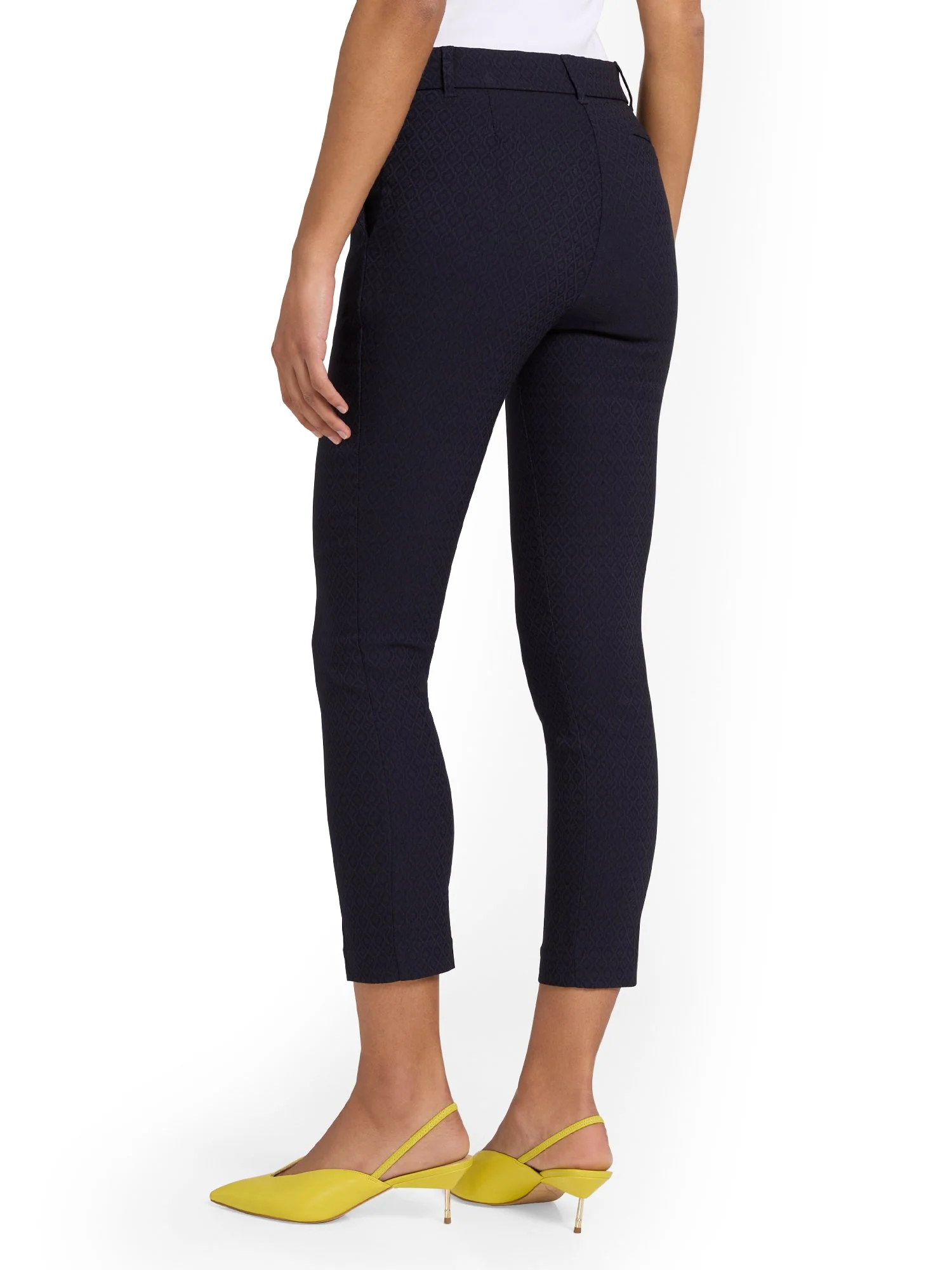 Chapter 1 Pull-On Jacquard Capri Pant - Brands We Love - Image 3