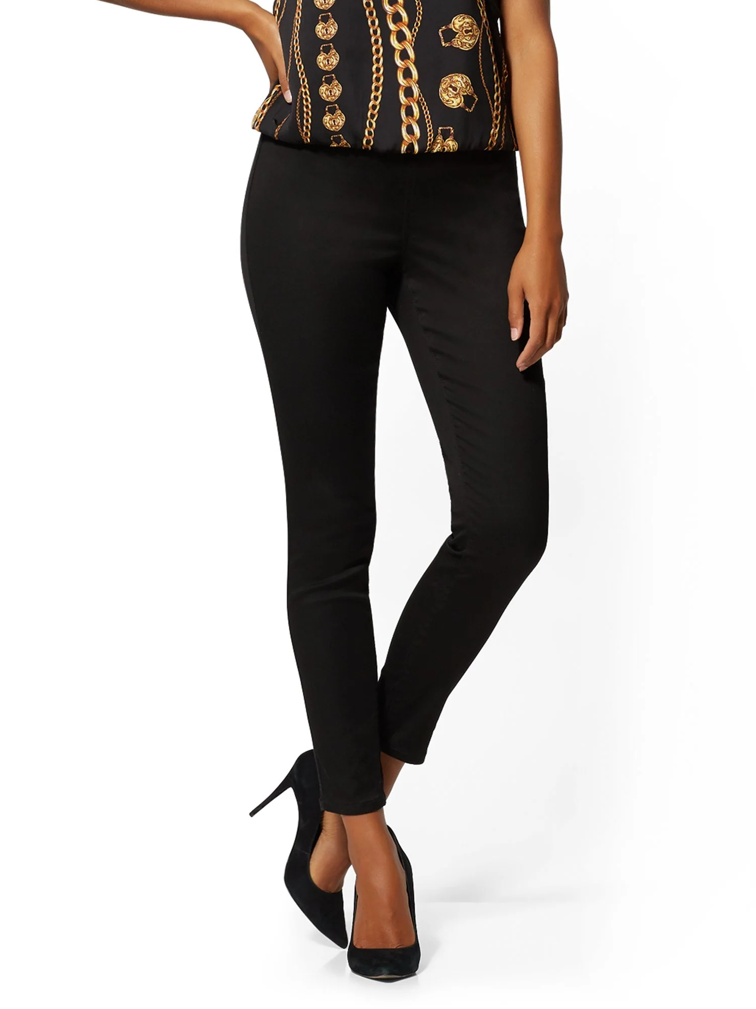 Pull-On Legging - Black - Image 2