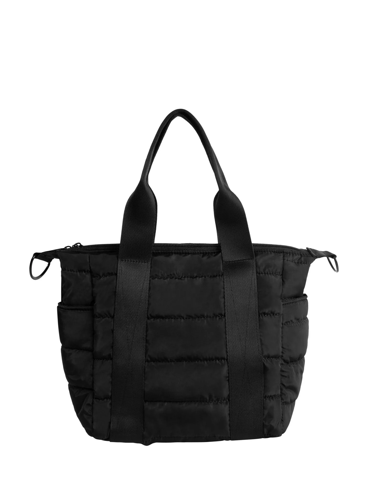 Quilted Mini Commuter Tote Bag - Mytagalongs - Image 3