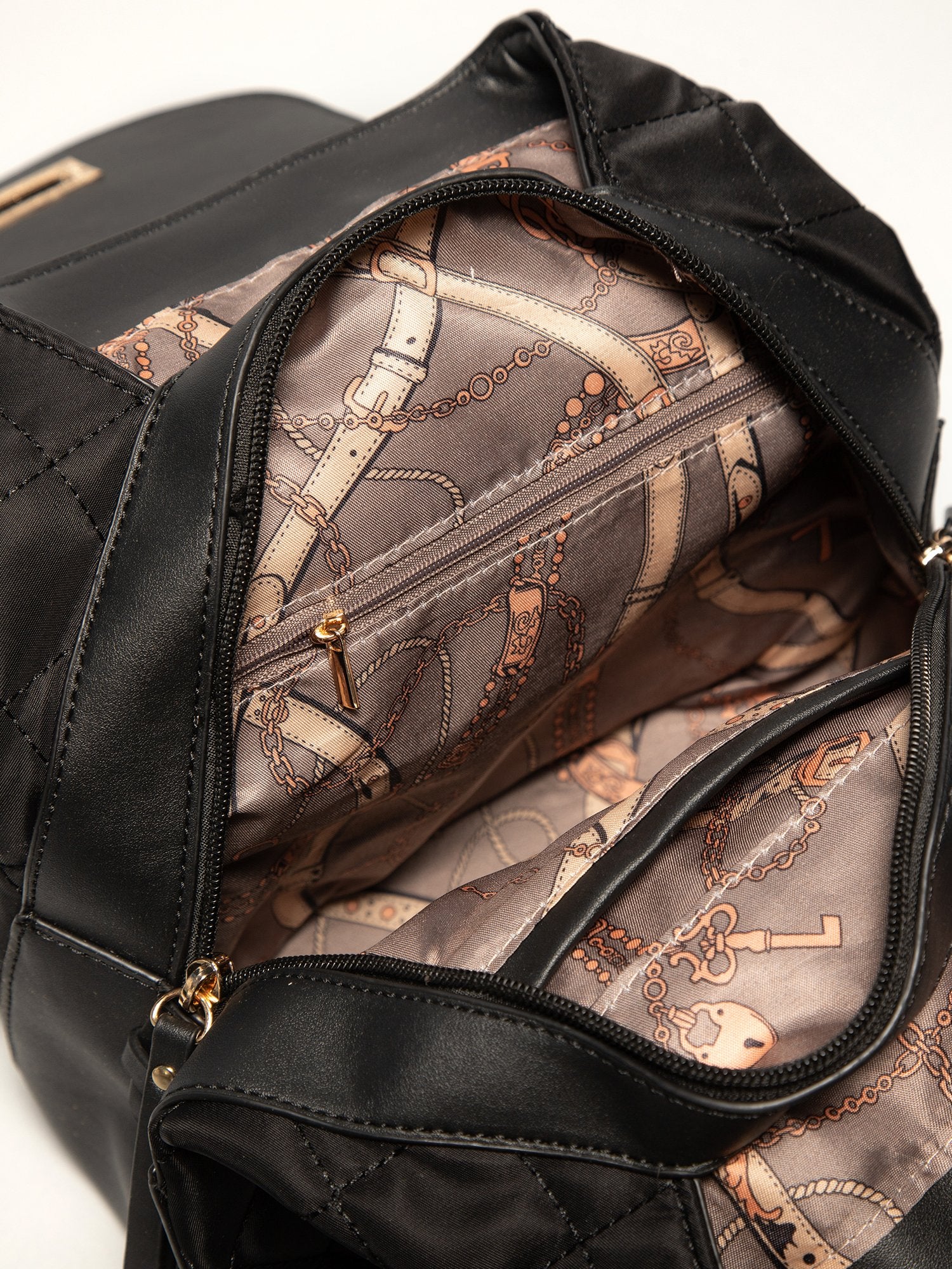 La Terre Quilted Turnlock Backpack - Brands We Love - Image 5