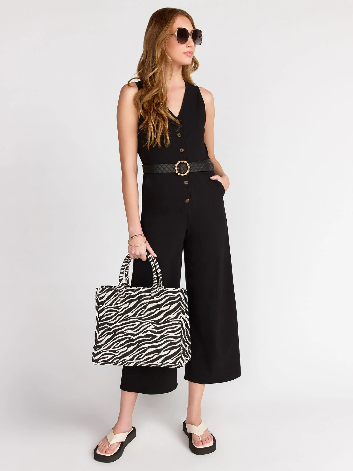 Quilted Twist Circle Belt - Image 3