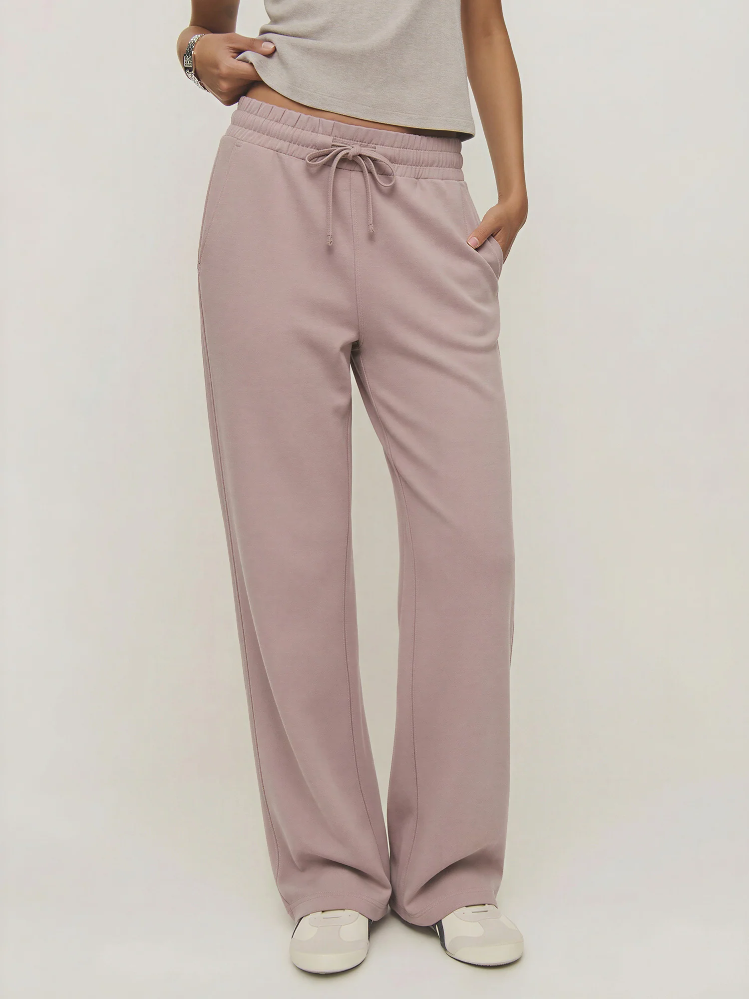 Modal Scuba Wide Leg Pant - Image 7