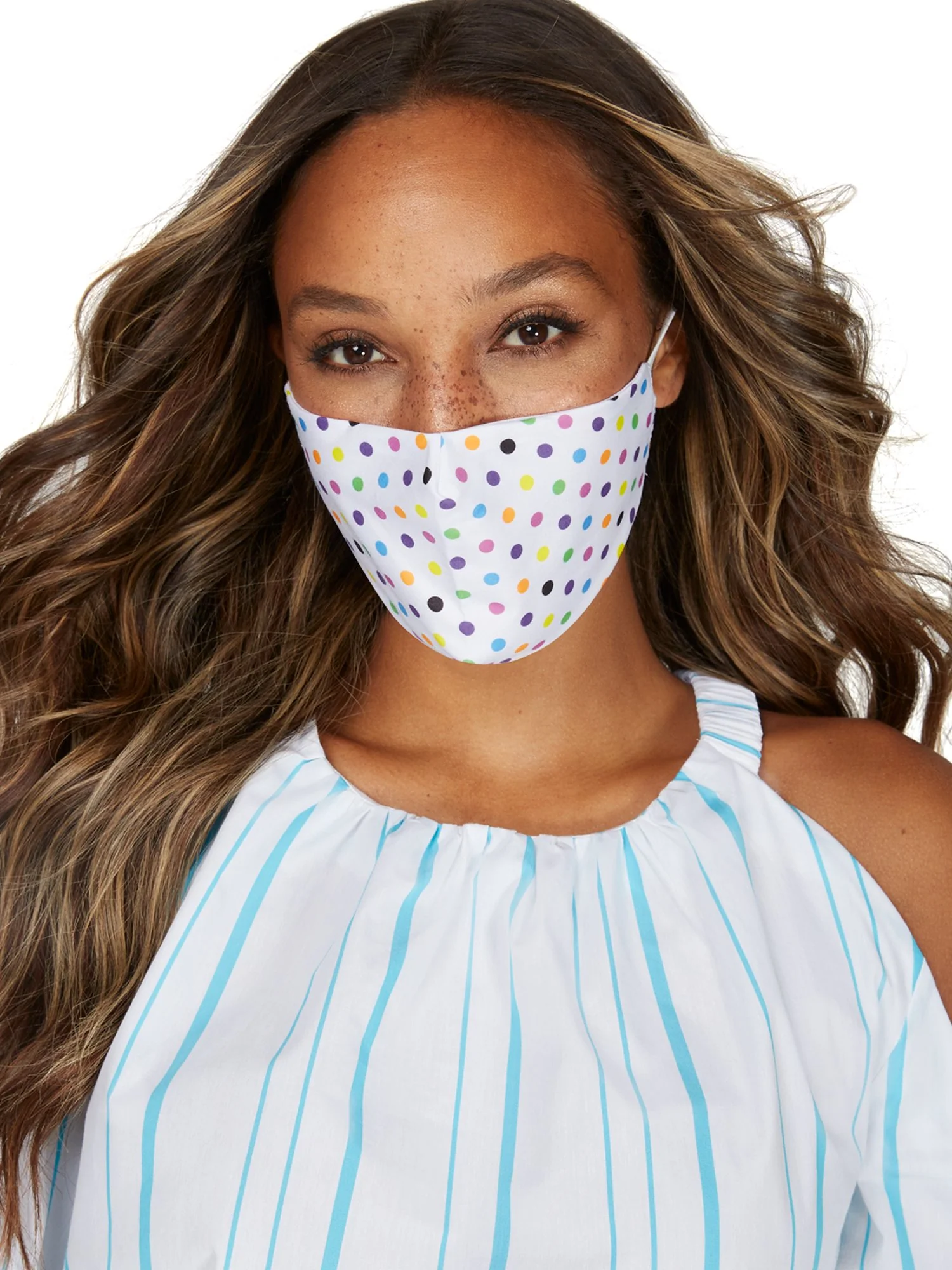 Rainbow Dot Face Mask - Image 5