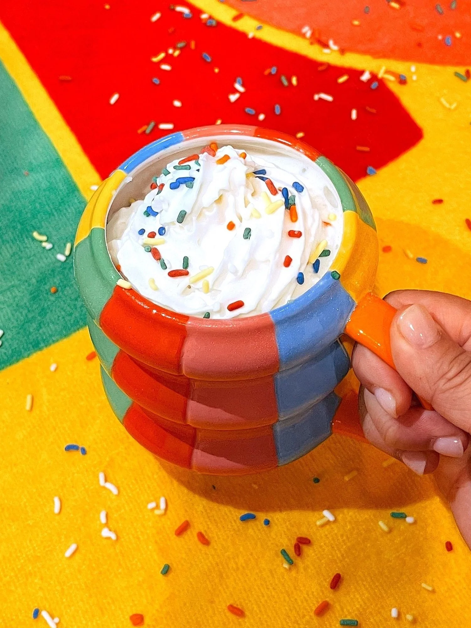Bando Rainbow Wave Mug - Brands We Love - Image 3