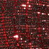 Red Sequin Wrap Sheath Dress - Image 5