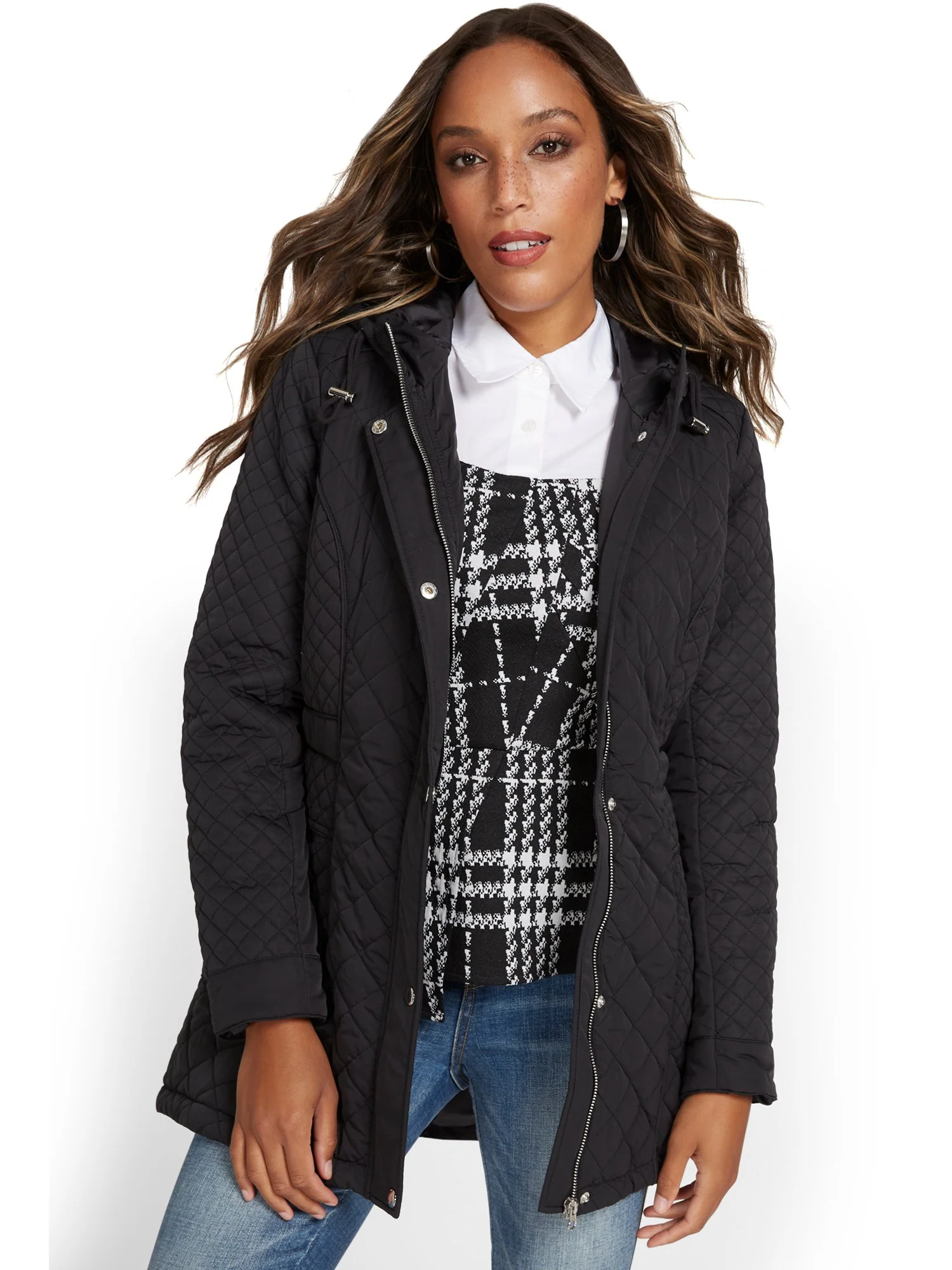 REPREVEĀ® Long Quilted Coat