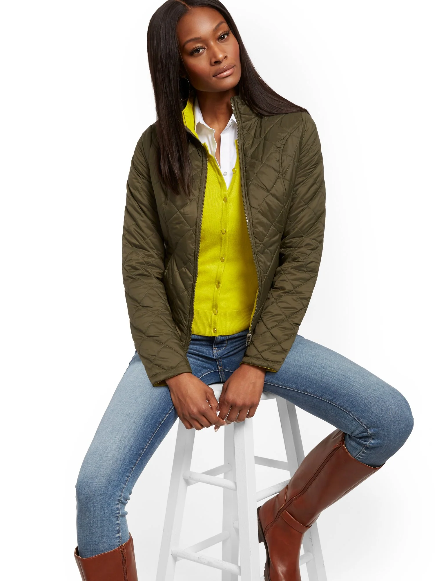 Reversible Quilted Jacket - Image 2