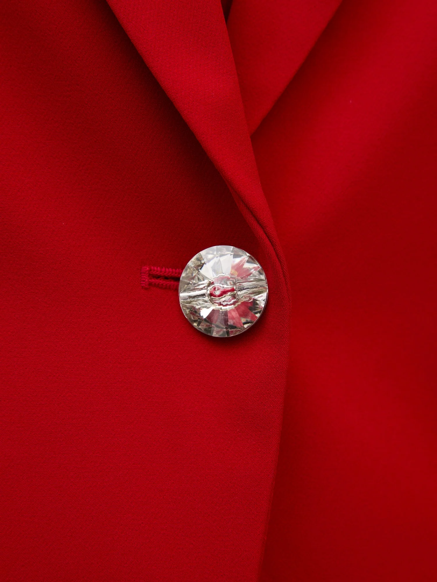 Rhinestone-Button Blazer - Image 4