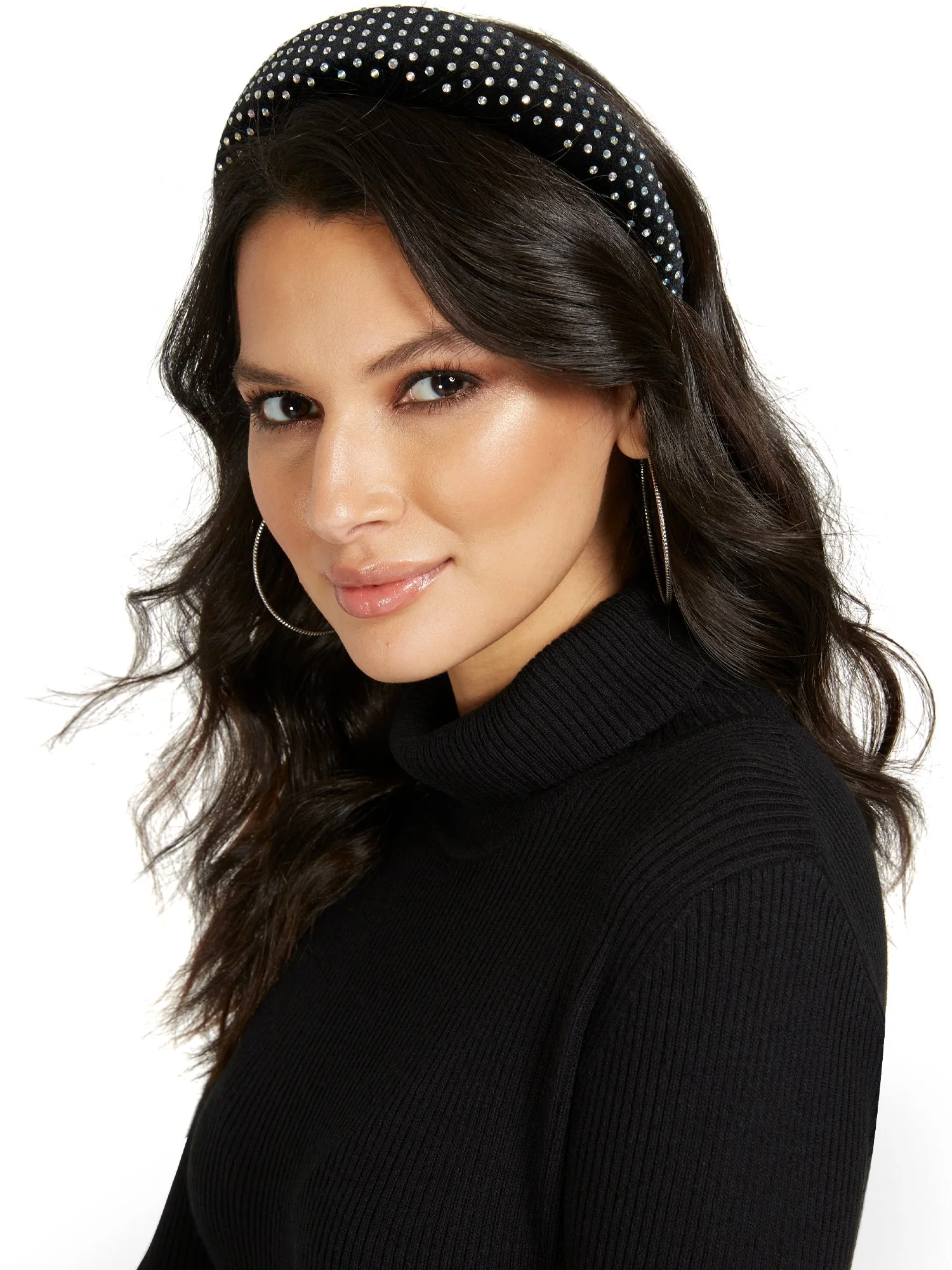 Rhinestone-Dot Headband - Image 2