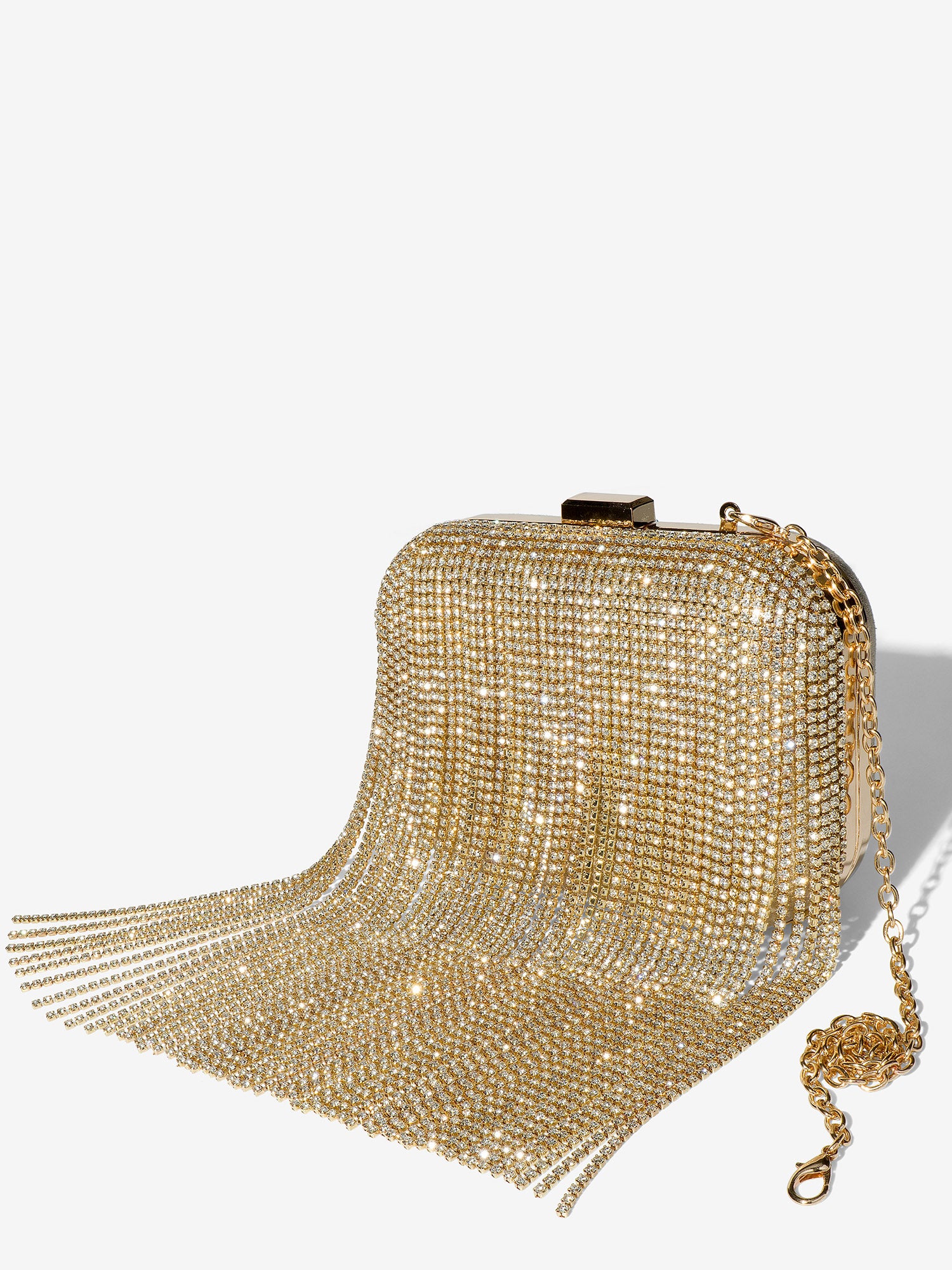 Joseph Darezzo Rhinestone Waterfall Fringe Bag - Brands We Love - Image 3